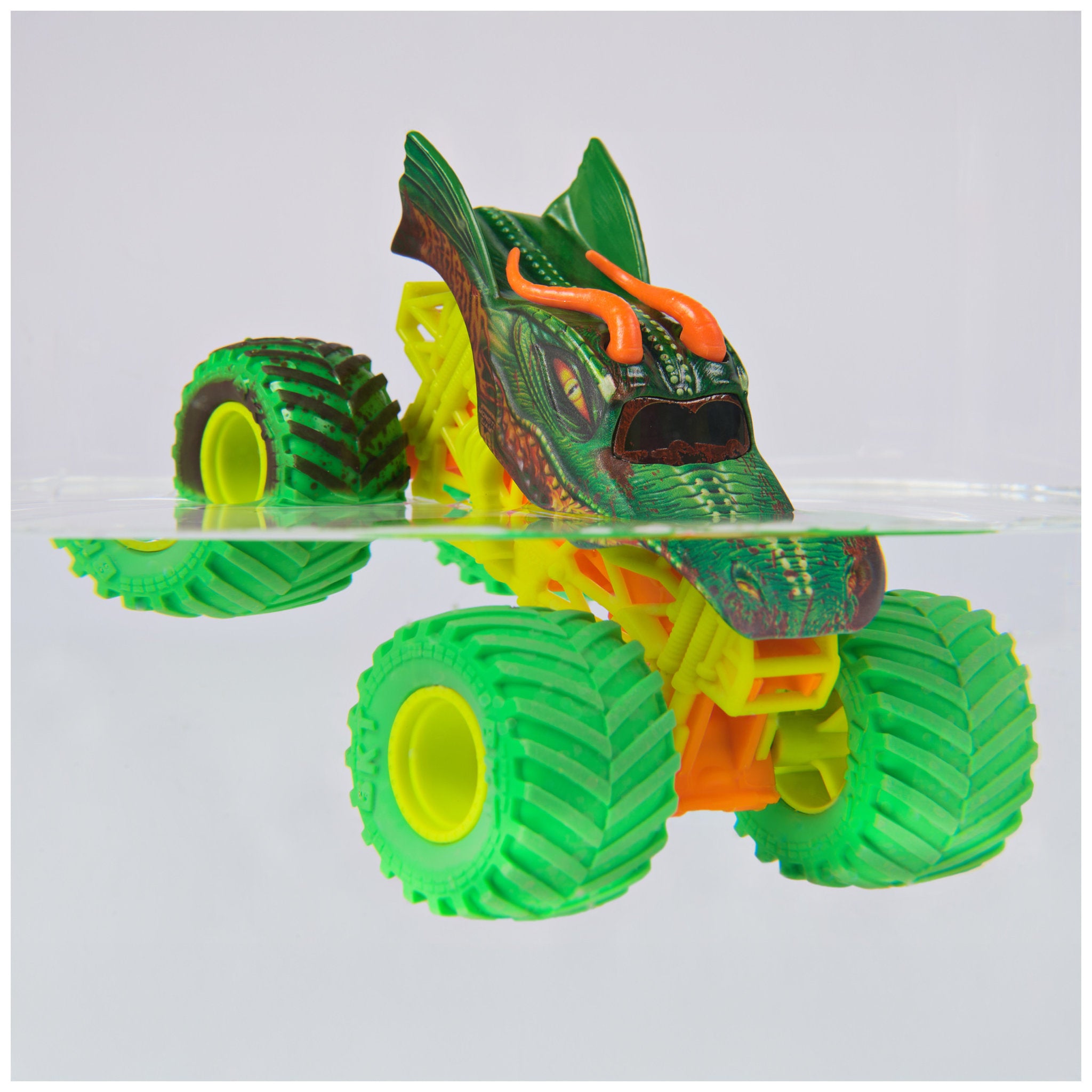 Monster Jam 1:64 Mud Blasters Colour Change - Dragon