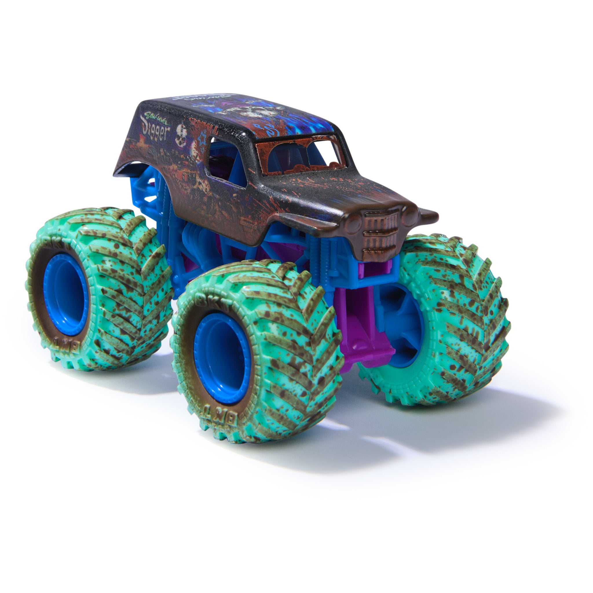 Monster Jam 1:64 Mud Blasters Colour Change - Sonuva Digger