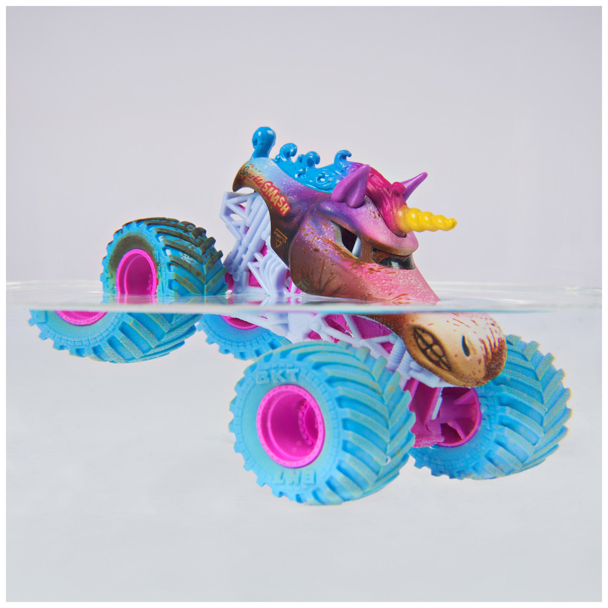 Monster Jam 1:64 Mud Blasters Colour Change - Sparkle Smash