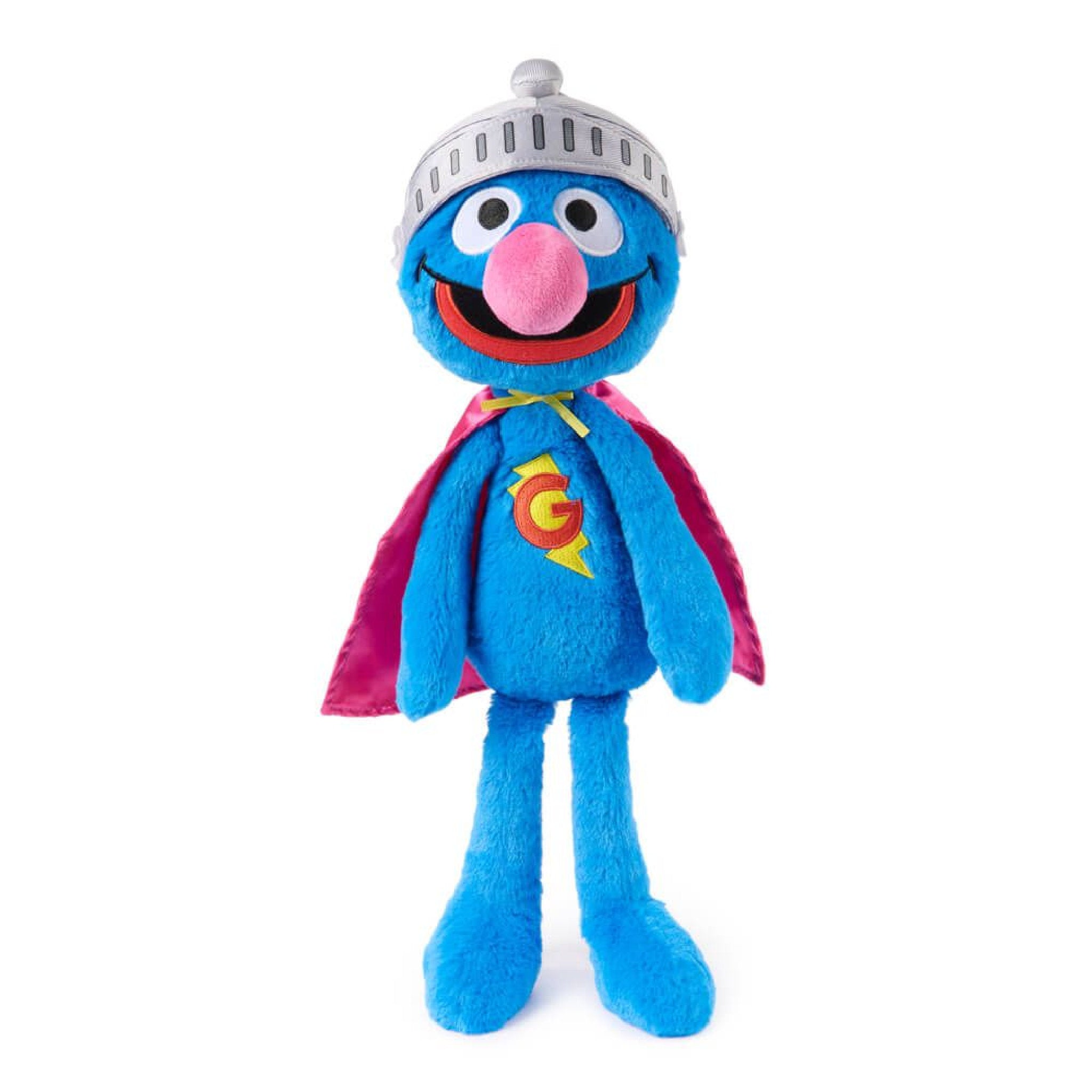Gund Toothpick Sesame Street Super Grover Plush