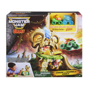 Monster Jam Mini Jams Crash & Crumble Jungle Playset
