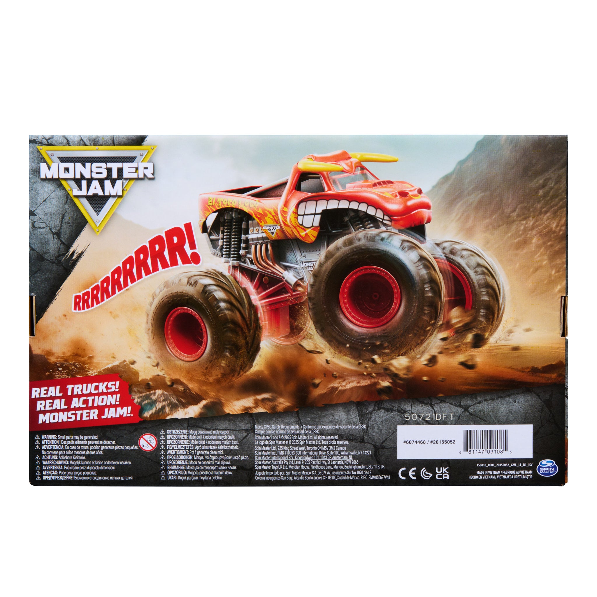 Monster Jam El Toro Loco Rev 'N Roar - Toyworld Australia