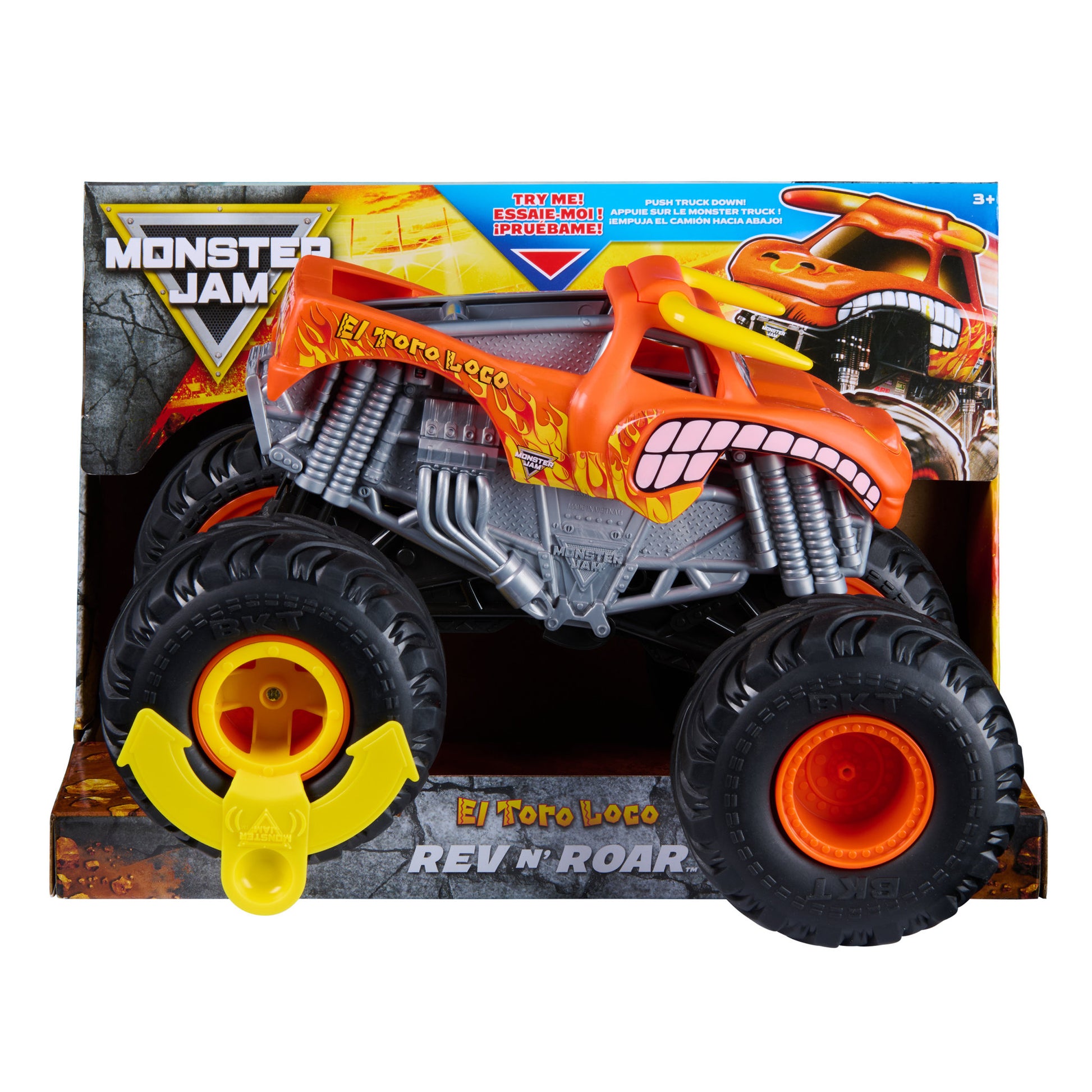 Monster Jam El Toro Loco Rev 'N Roar - Toyworld Australia