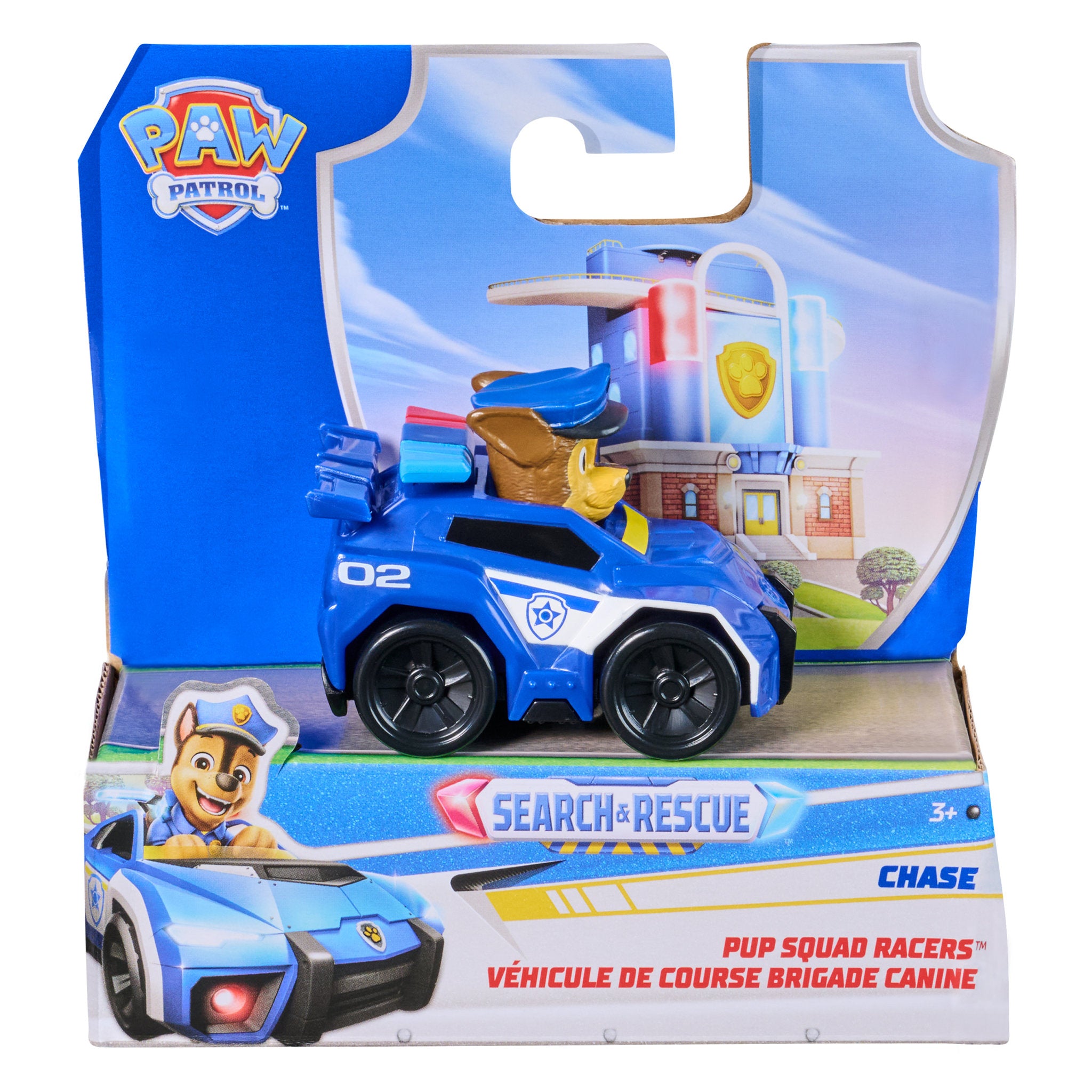 PAW Patrol Pup Squad Search & Rescue Racers - Chase