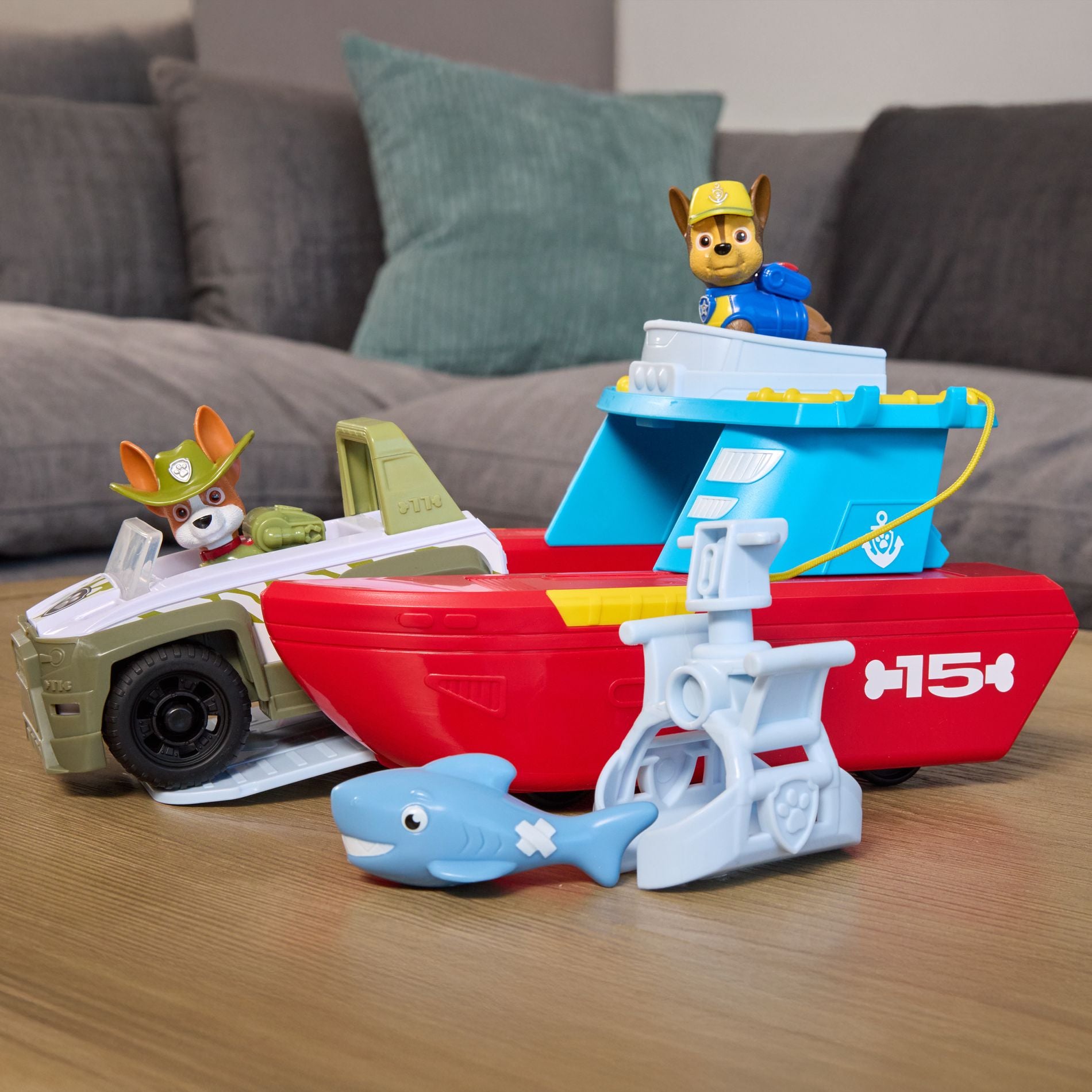 PAW Patrol Sea Patroller Vehicle With Chase Figure - Toyworld Australia