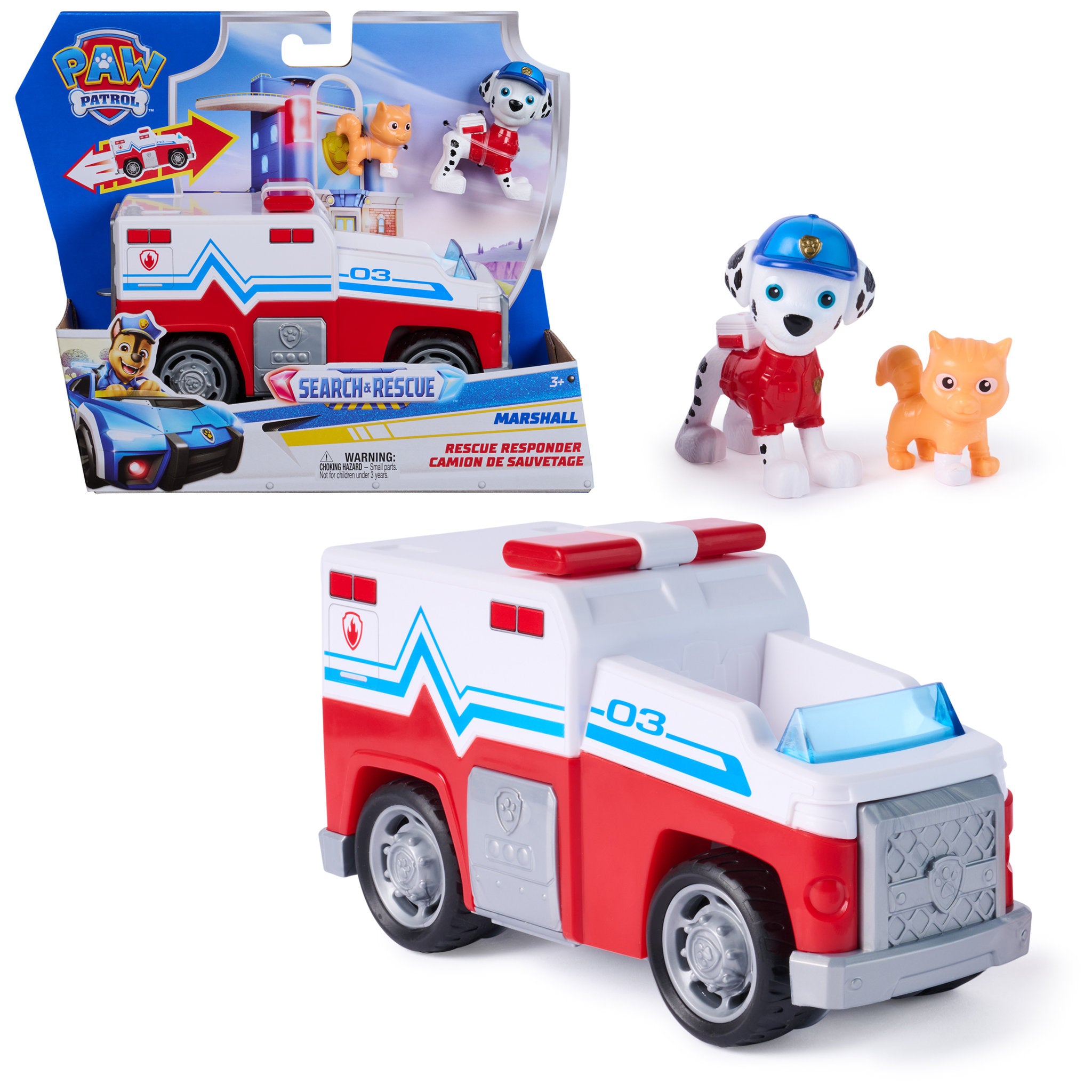 PAW Patrol Search & Rescue Themed Vehicle - Marshall