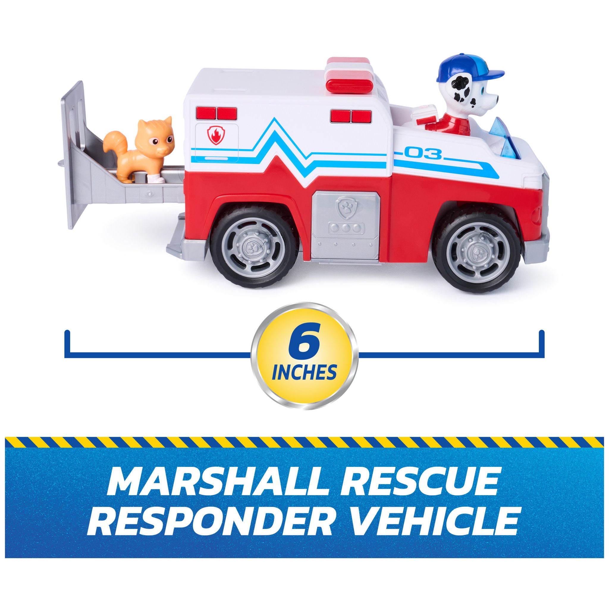 PAW Patrol Search & Rescue Themed Vehicle - Marshall