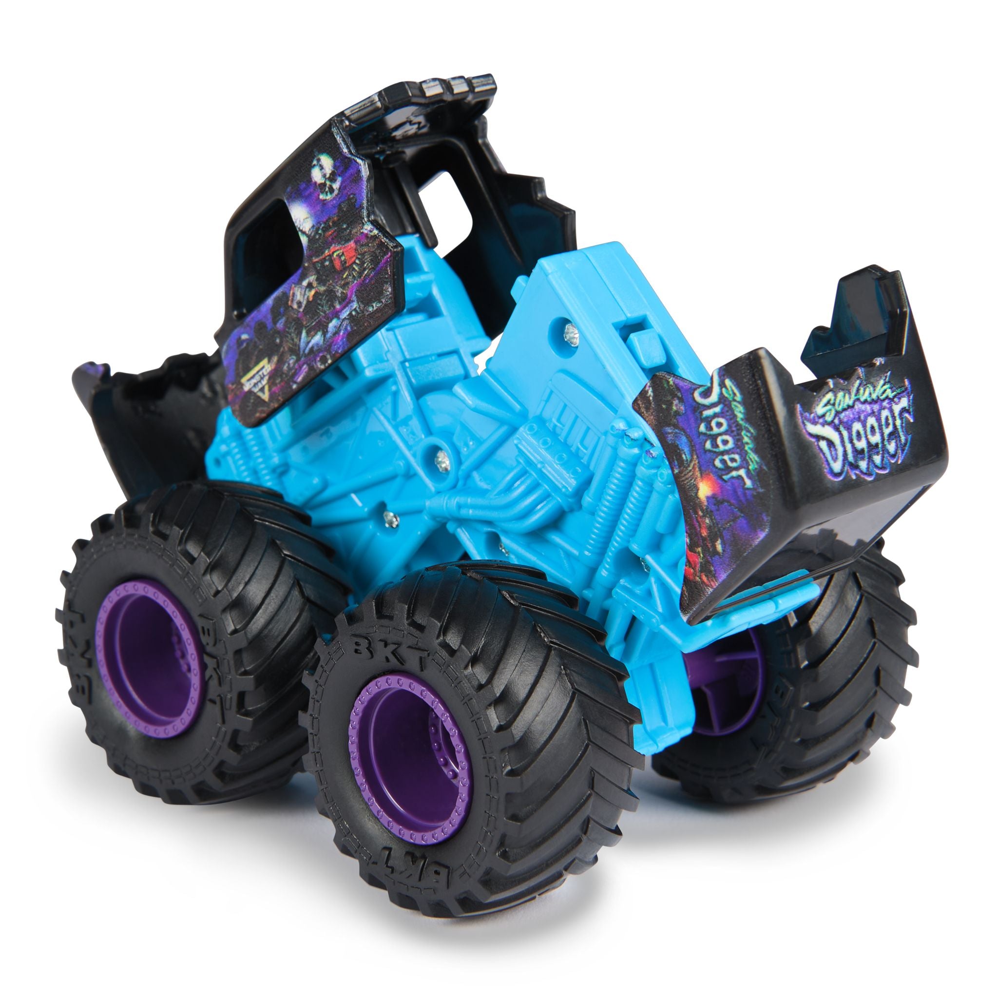 Monster Jam 1:64 Smash & Bash Son Uva Digger