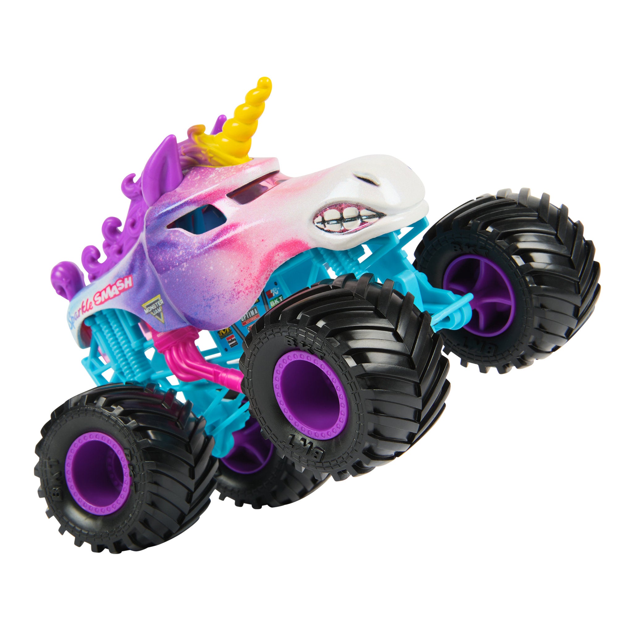 Monster Jam Sparkle Smash Diecast Truck