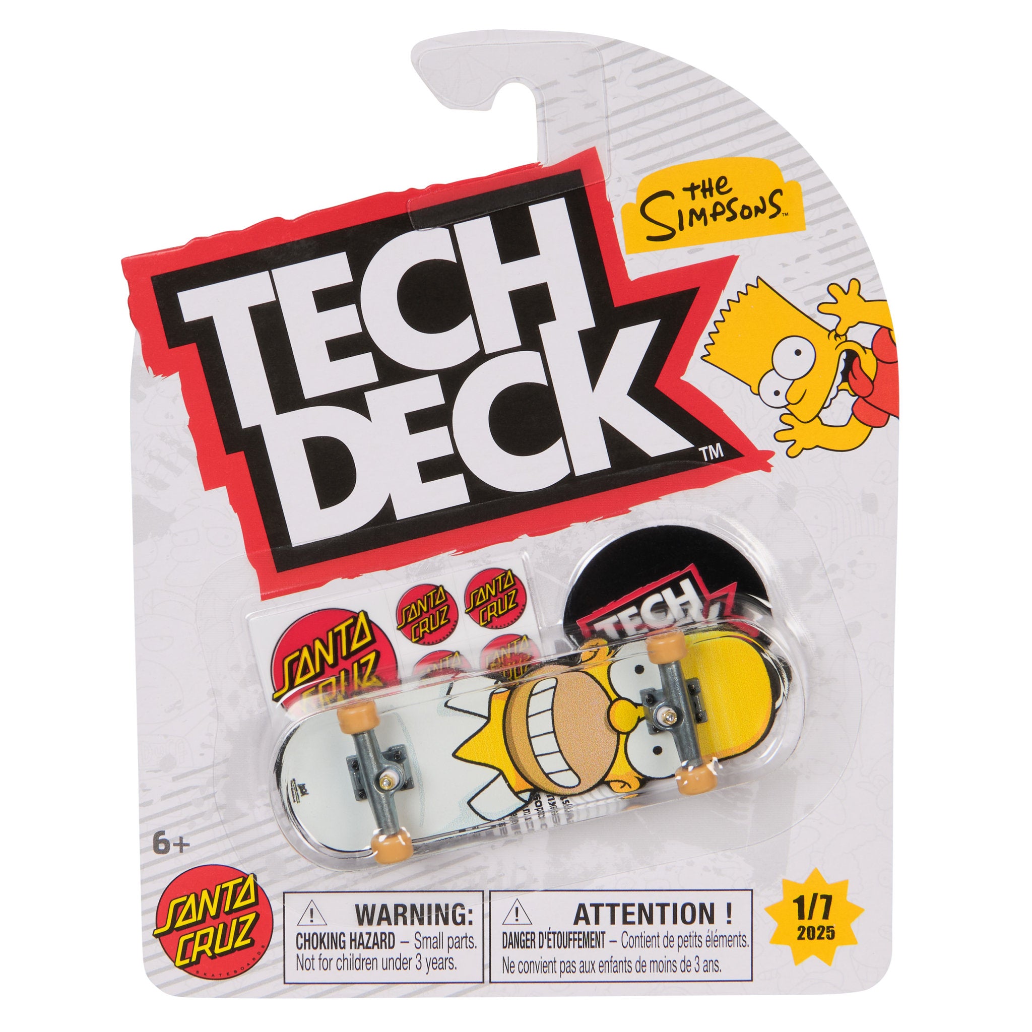 Tech Deck Entertainment Series Finger Board - The Simpsons 1 - Toyworld Australia