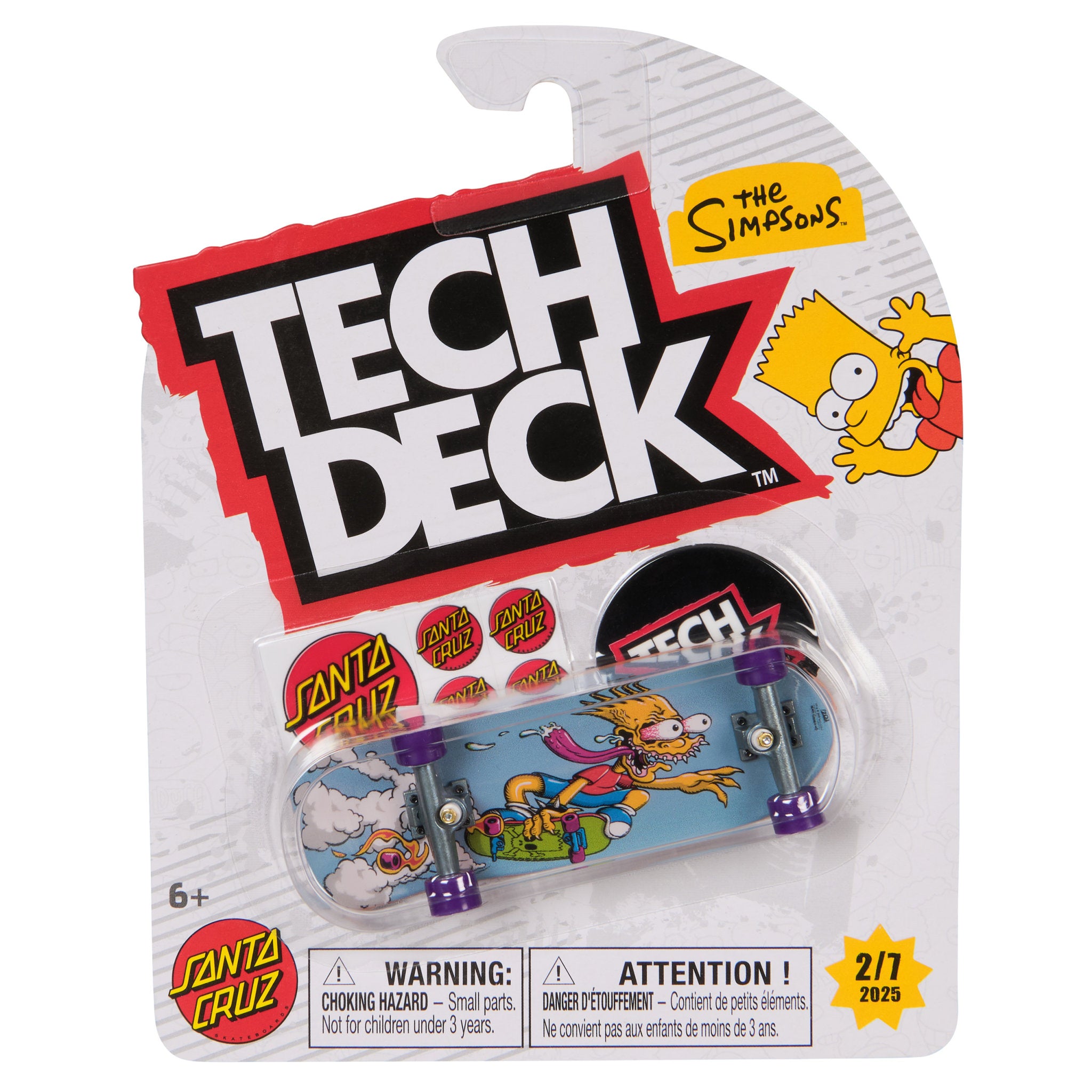 Tech Deck Entertainment Series Finger Board - The Simpsons 2 - Toyworld Australia