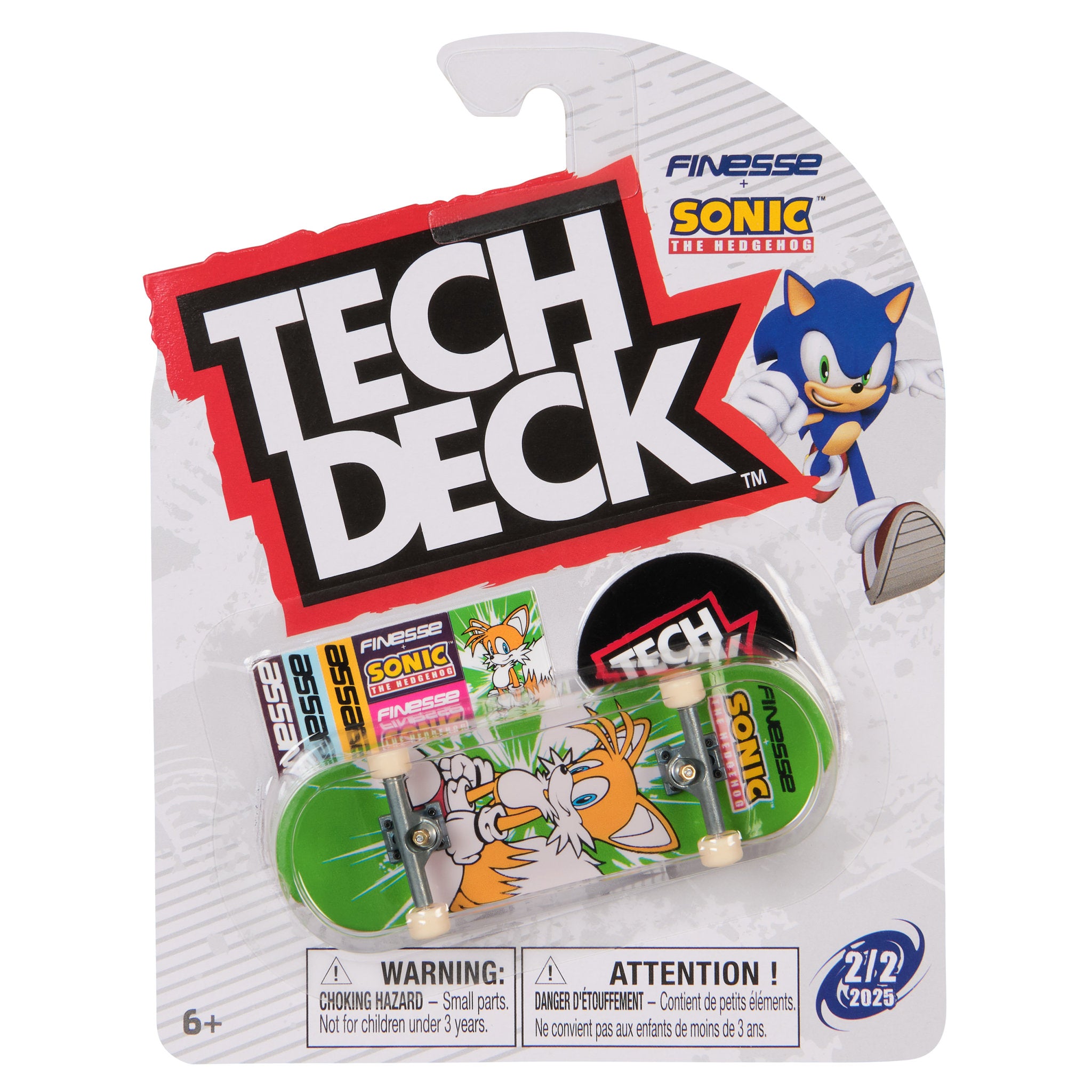 Tech Deck Entertainment Series Finger Board - Sonic the Hedgehog 2 - Toyworld Australia