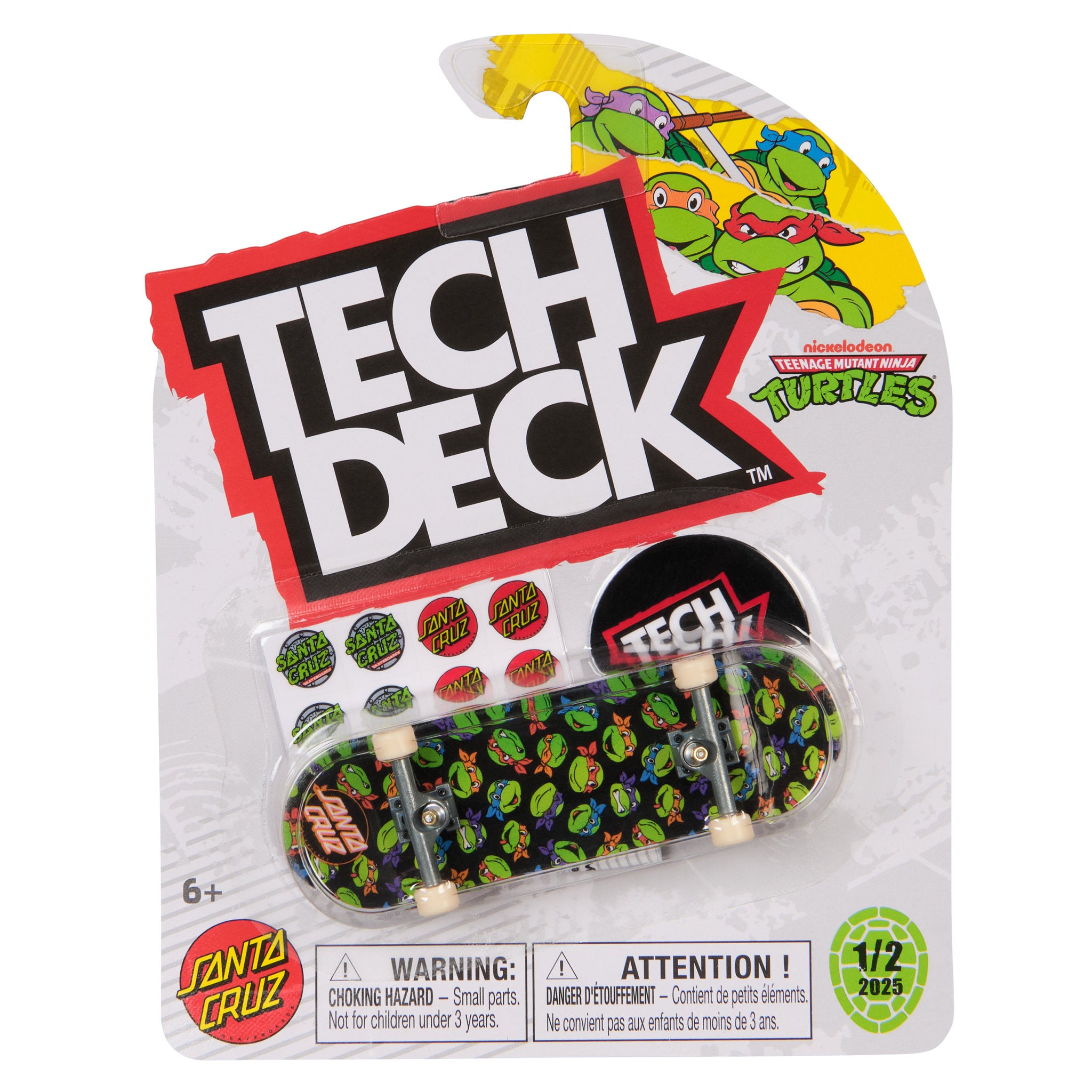 Tech Deck Entertainment Series Finger Board - Teenage Mutant Ninja Turtle 1 - Toyworld Australia