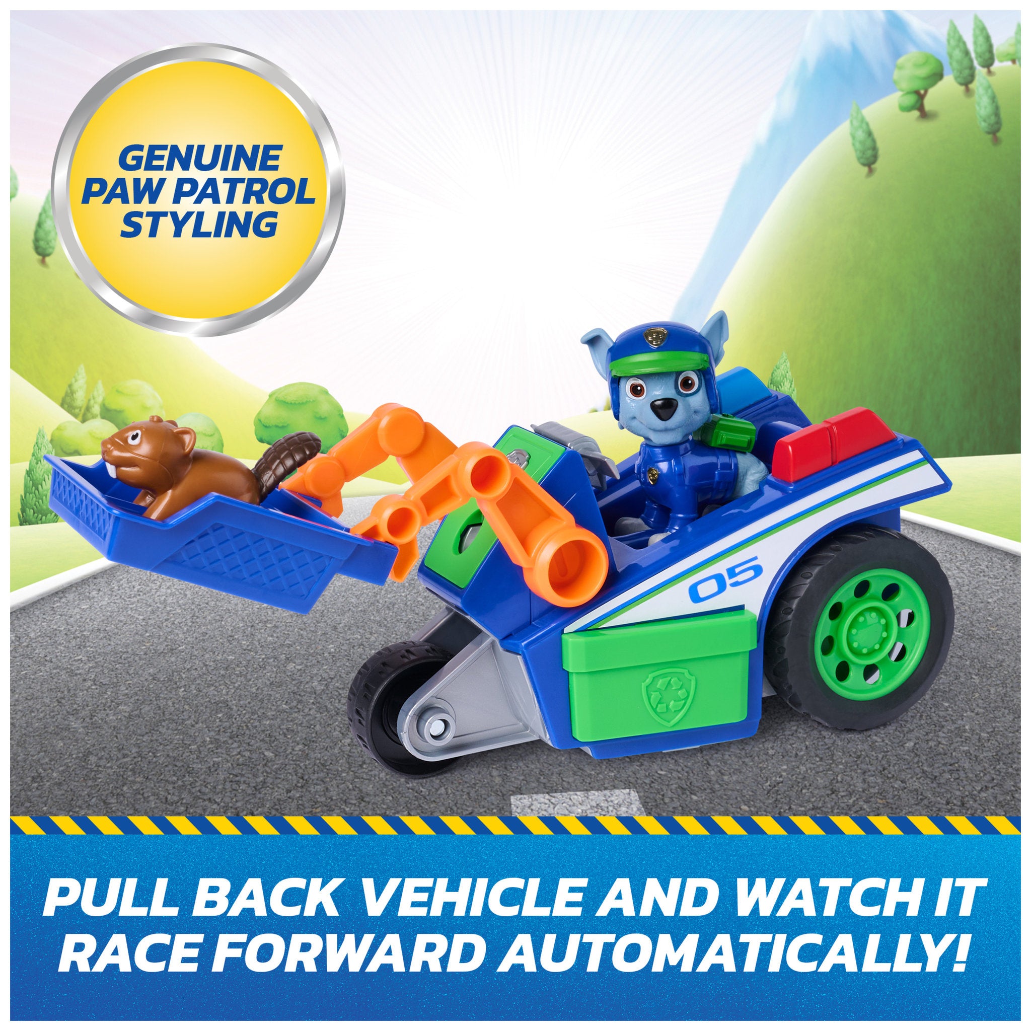 PAW Patrol Search & Rescue Themed Vehicle - Rocky