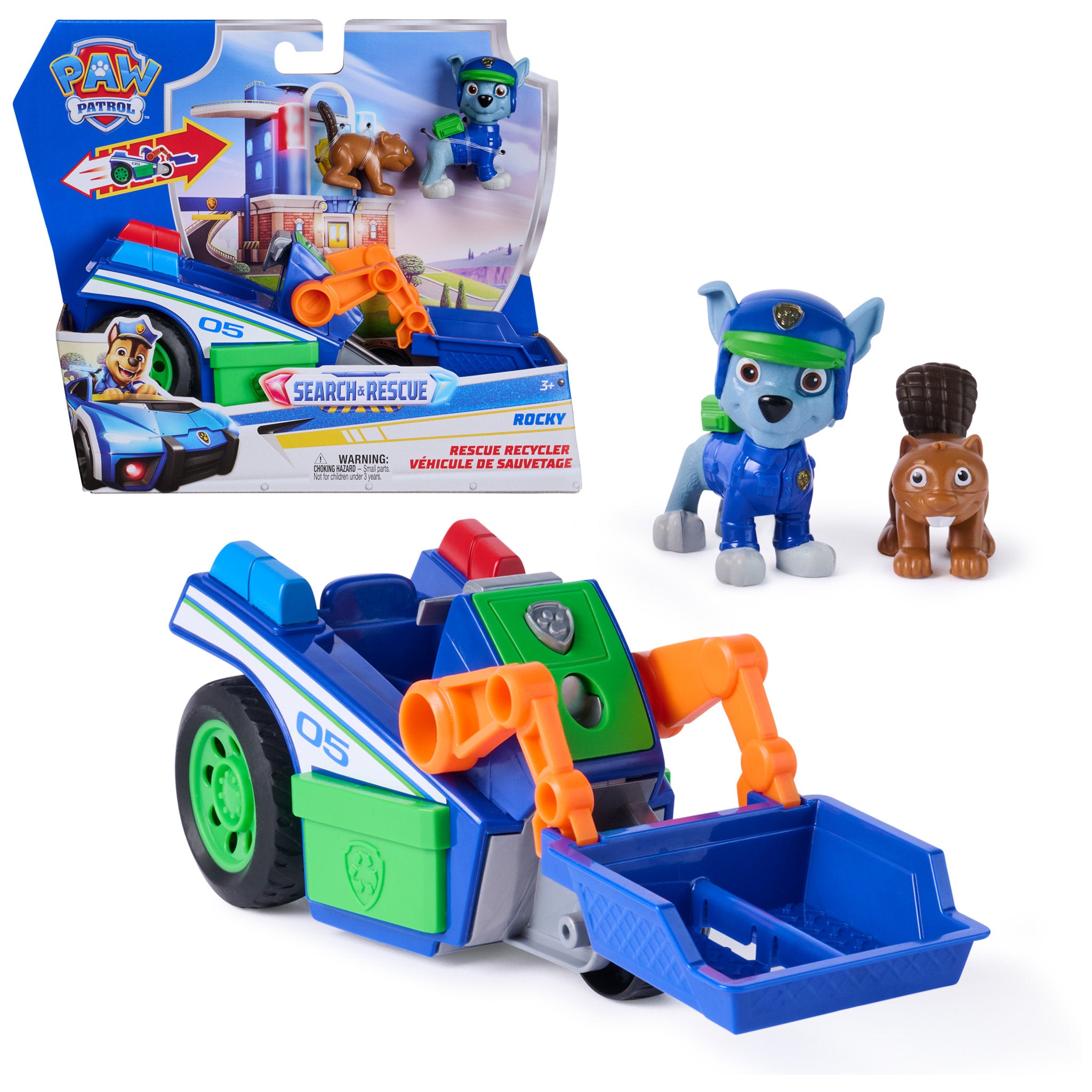 PAW Patrol Search & Rescue Themed Vehicle - Rocky