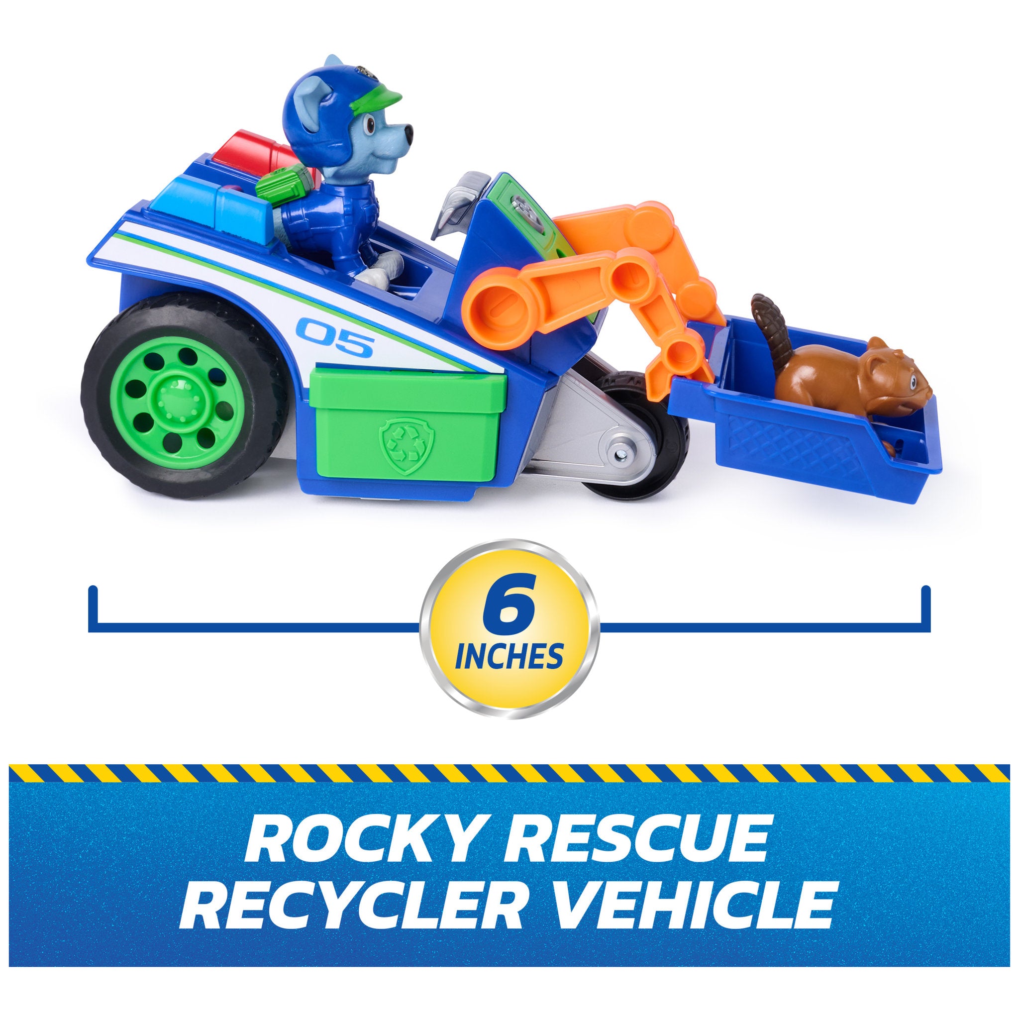 PAW Patrol Search & Rescue Themed Vehicle - Rocky