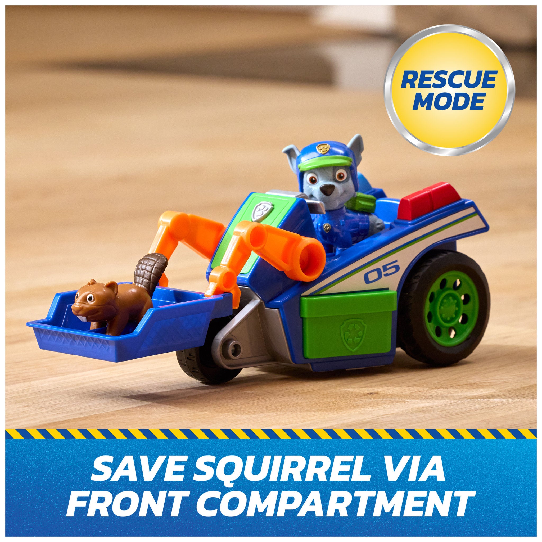 PAW Patrol Search & Rescue Themed Vehicle - Rocky