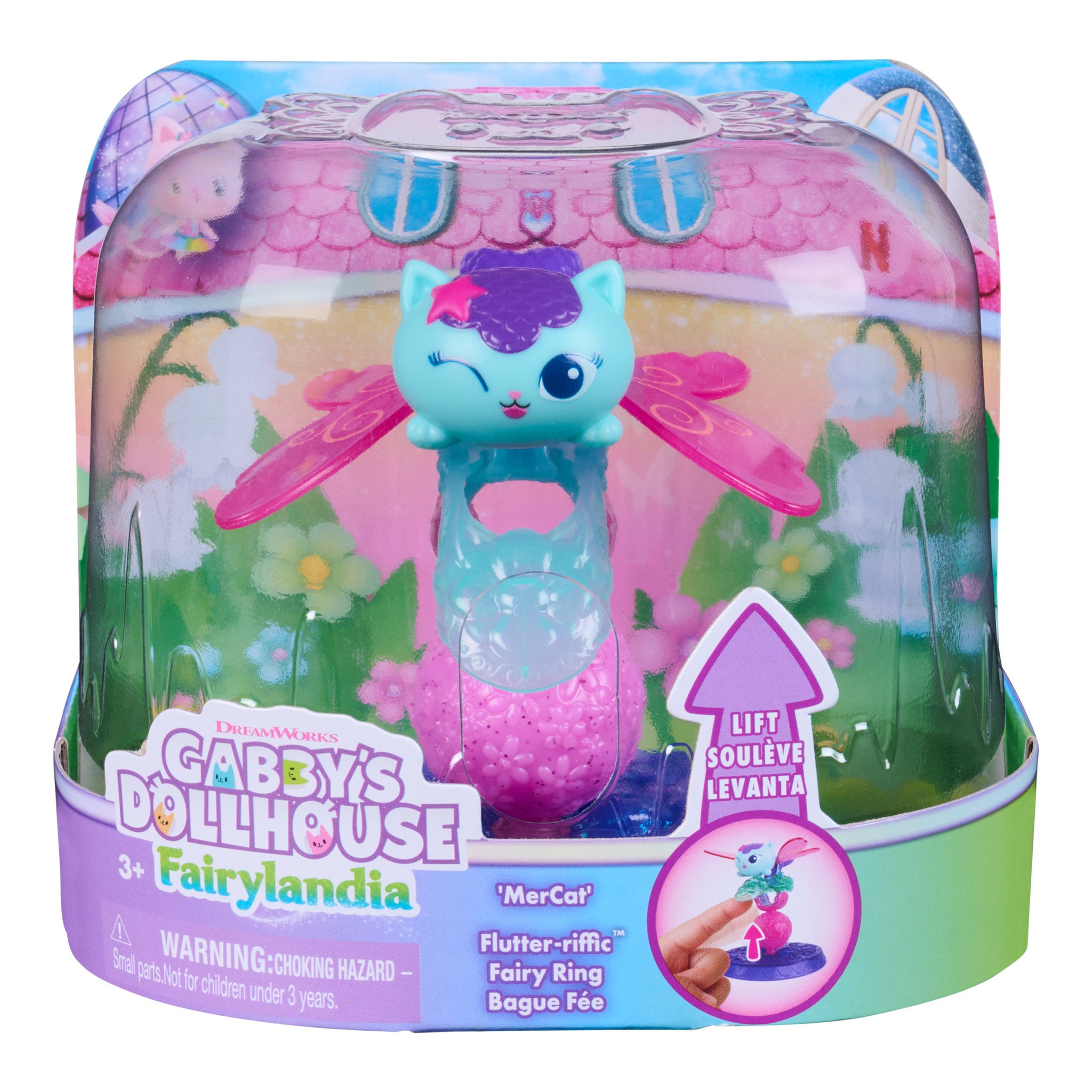 Gabby's Dollhouse Fairylandia Flutter Fairy Rings - Mercat