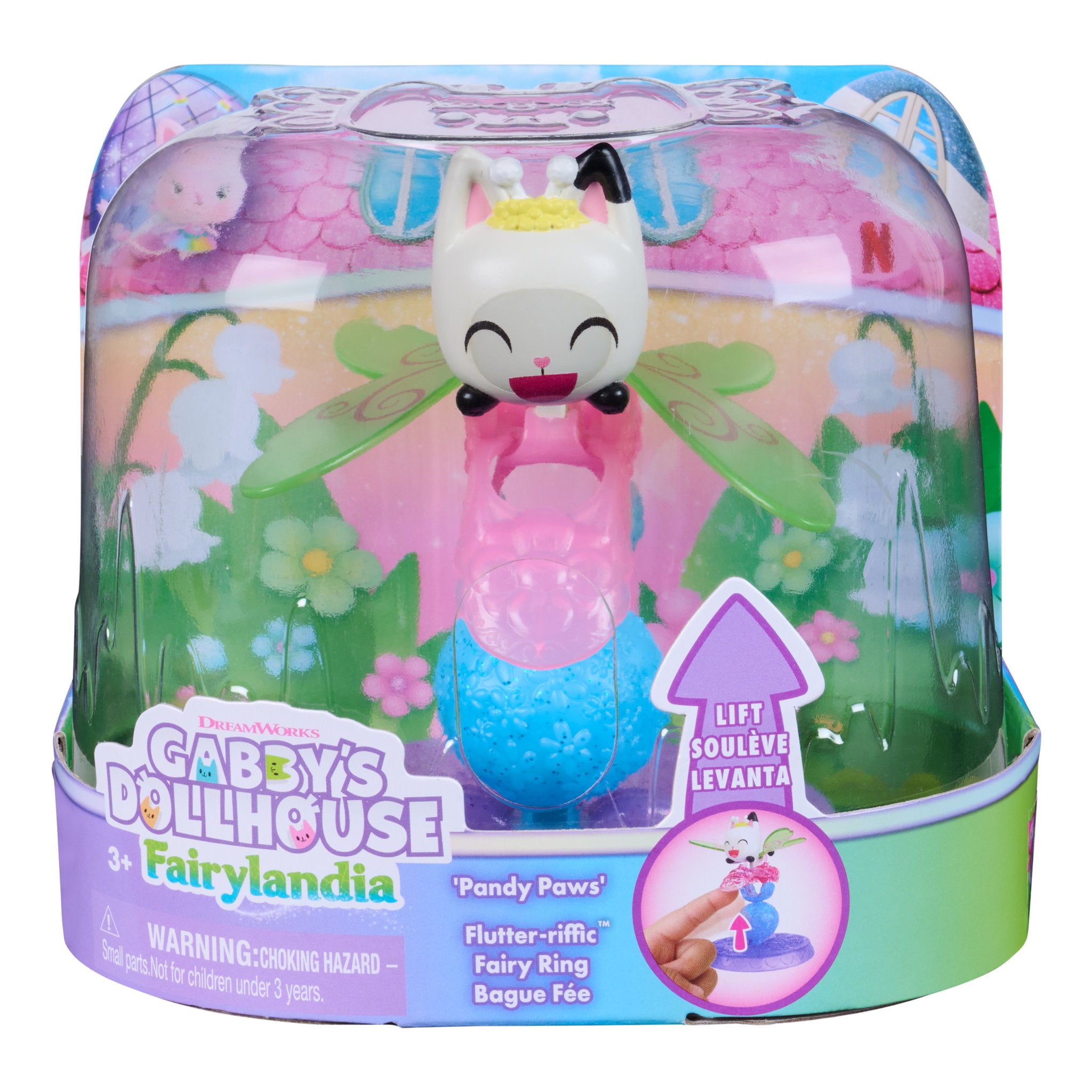 Gabby's Dollhouse Fairylandia Flutter Fairy Rings - Pandy Paws