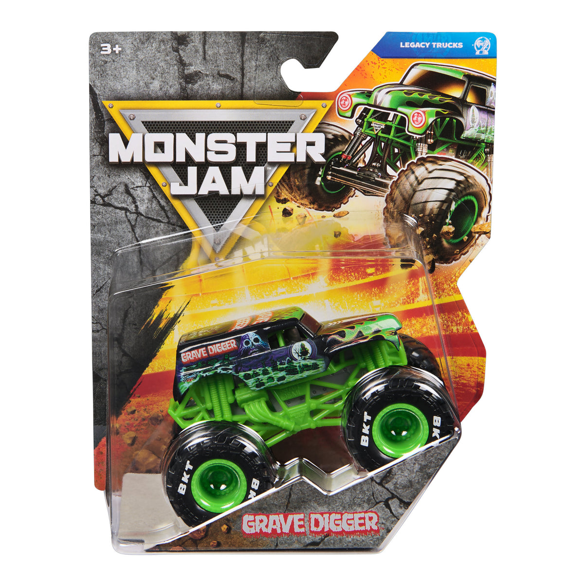 Monster Jam 1:64 Die-Cast Truck - Grave Digger