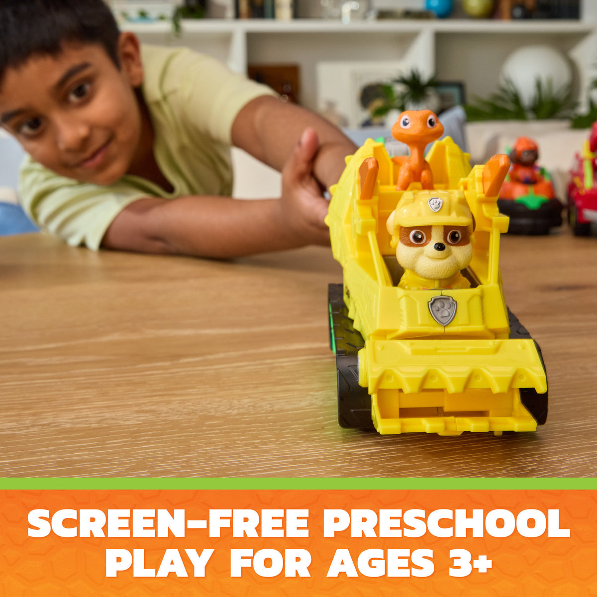 PAW Patrol The Dino Movie Rubble Dino Rescue Bulldozer