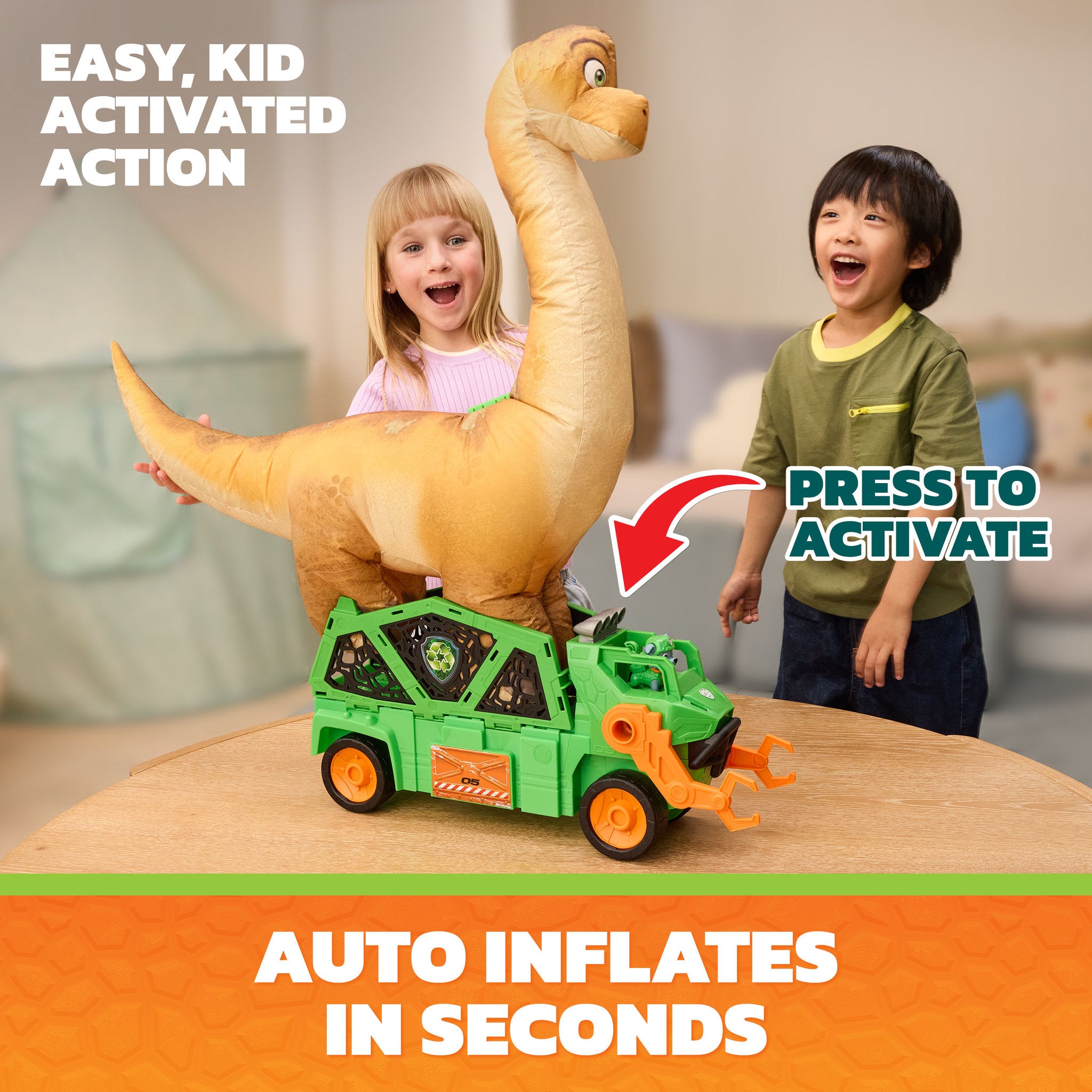 PAW Patrol The Dino Movie Megasaurus Dino Vehicle