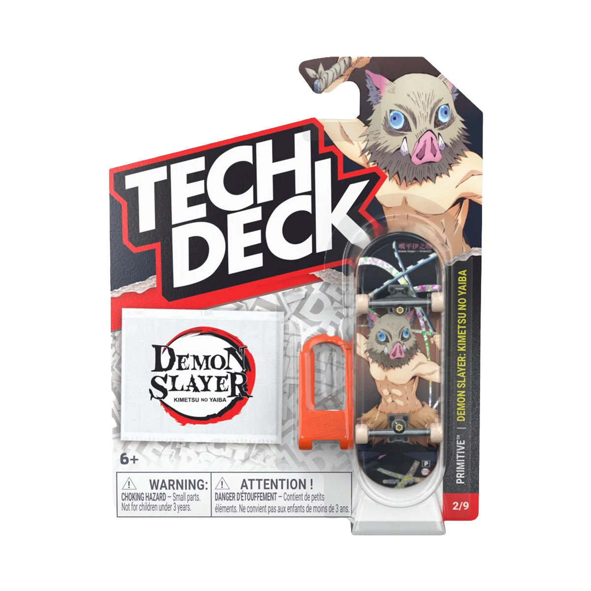 Tech Deck Entertainment Series 96mm Fingerboard - Demon Slayer Kimtesu No Yaiba Primitive