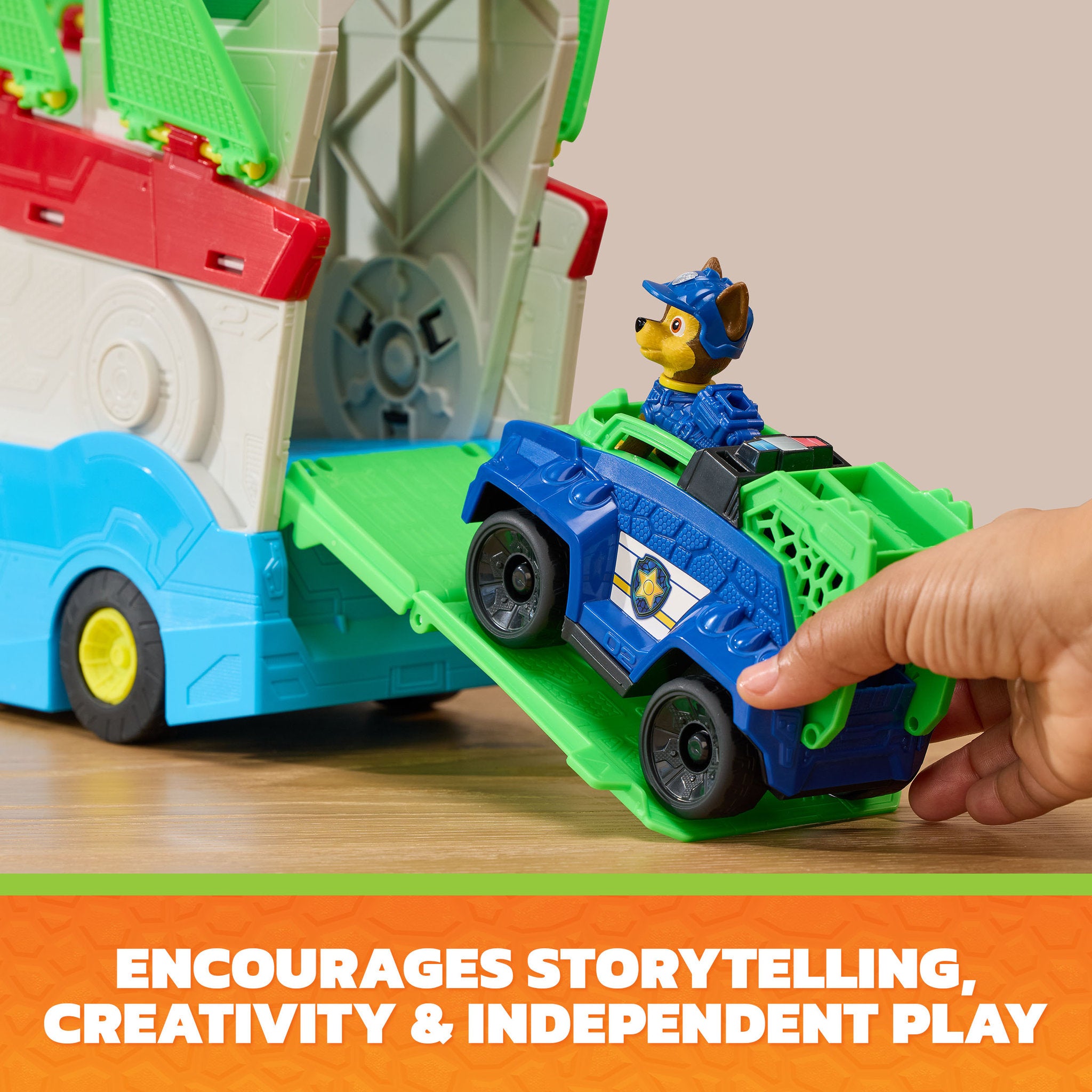 PAW Patrol The Dino Movie Dino Mobile Headquarters Playset