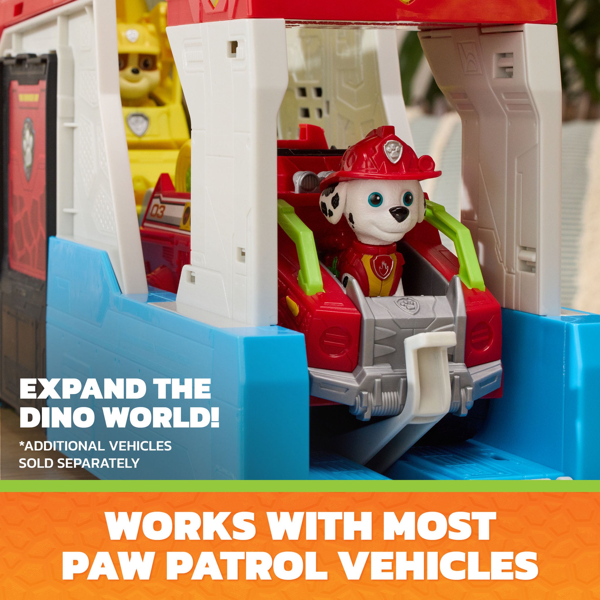 PAW Patrol The Dino Movie Dino Mobile Headquarters Playset