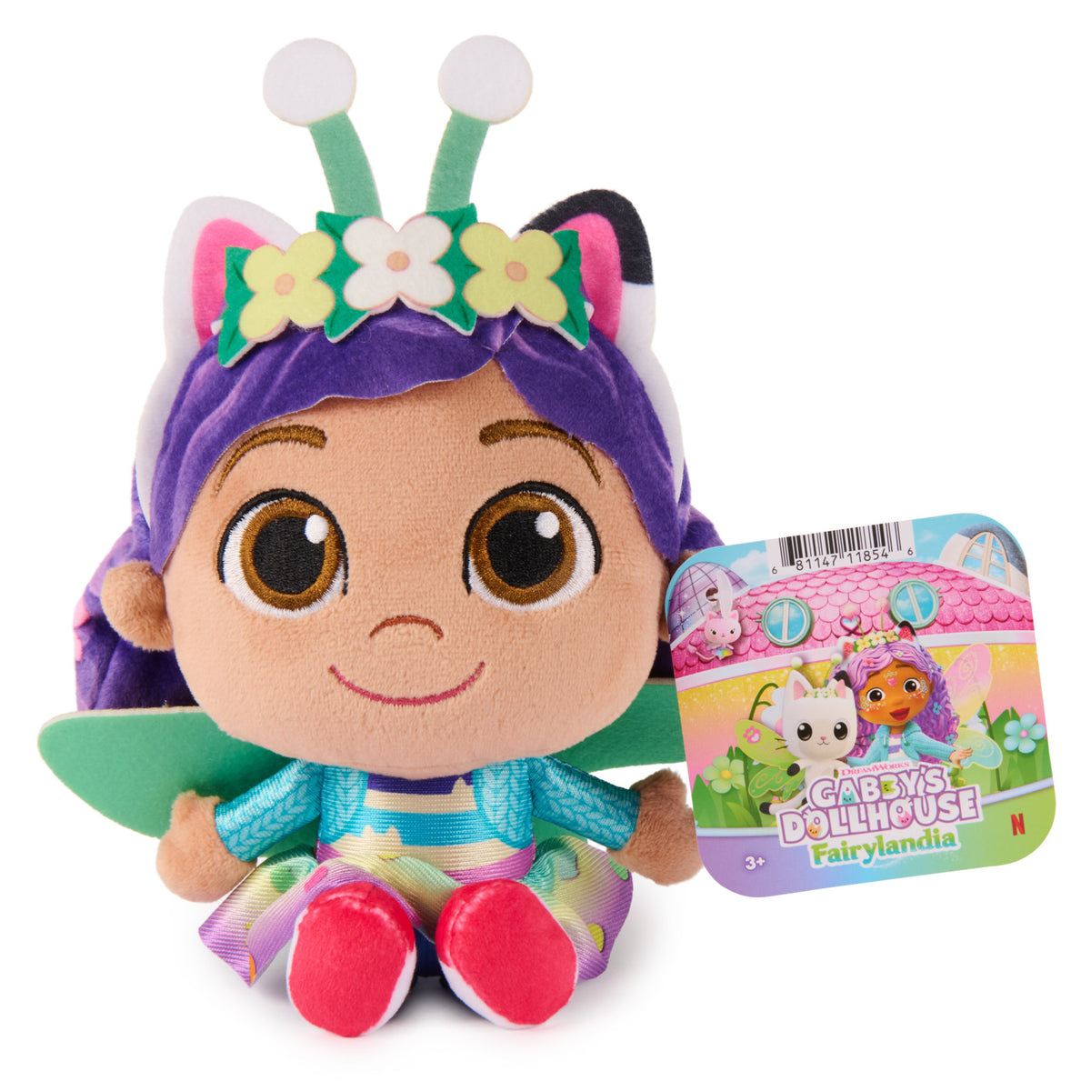 Gabby's Dollhouse Fairylandia Plush - Gabby