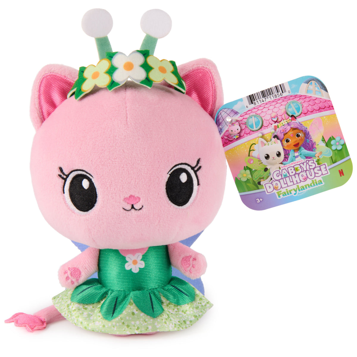 Gabby's Dollhouse Fairylandia Plush - Kitty Fairy