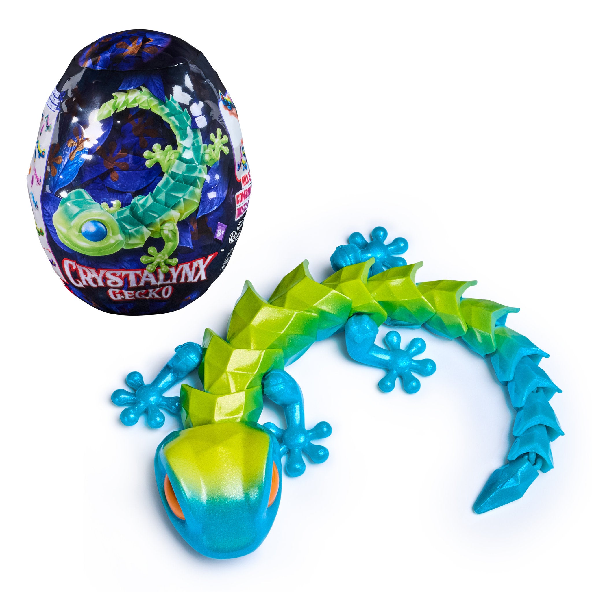 CrystaLynx 12 Inch Gecko Blind Box