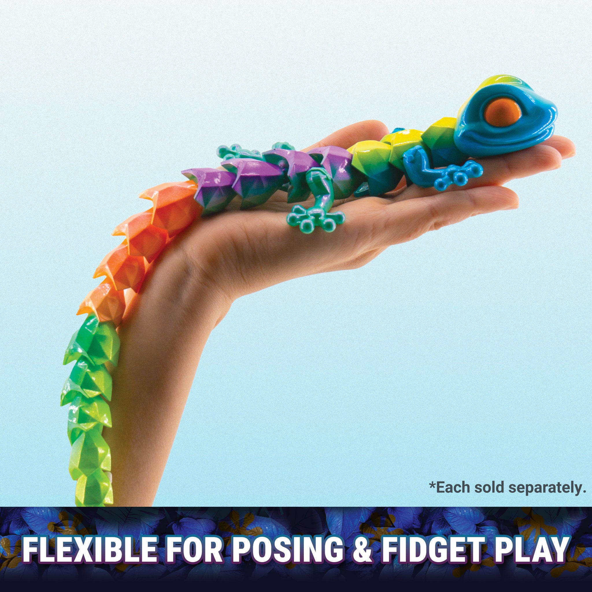CrystaLynx 12 Inch Gecko Blind Box