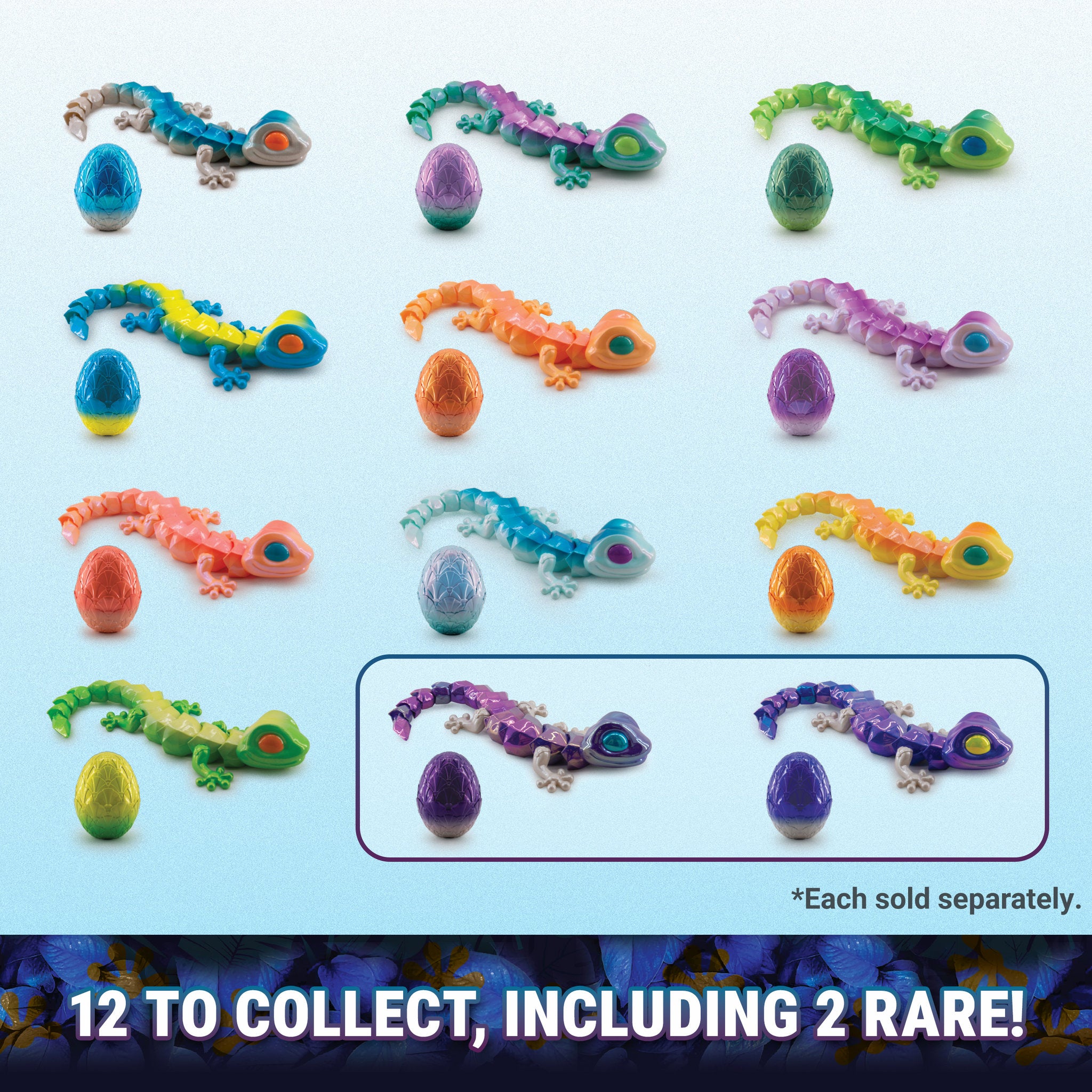 CrystaLynx 12 Inch Gecko Blind Box