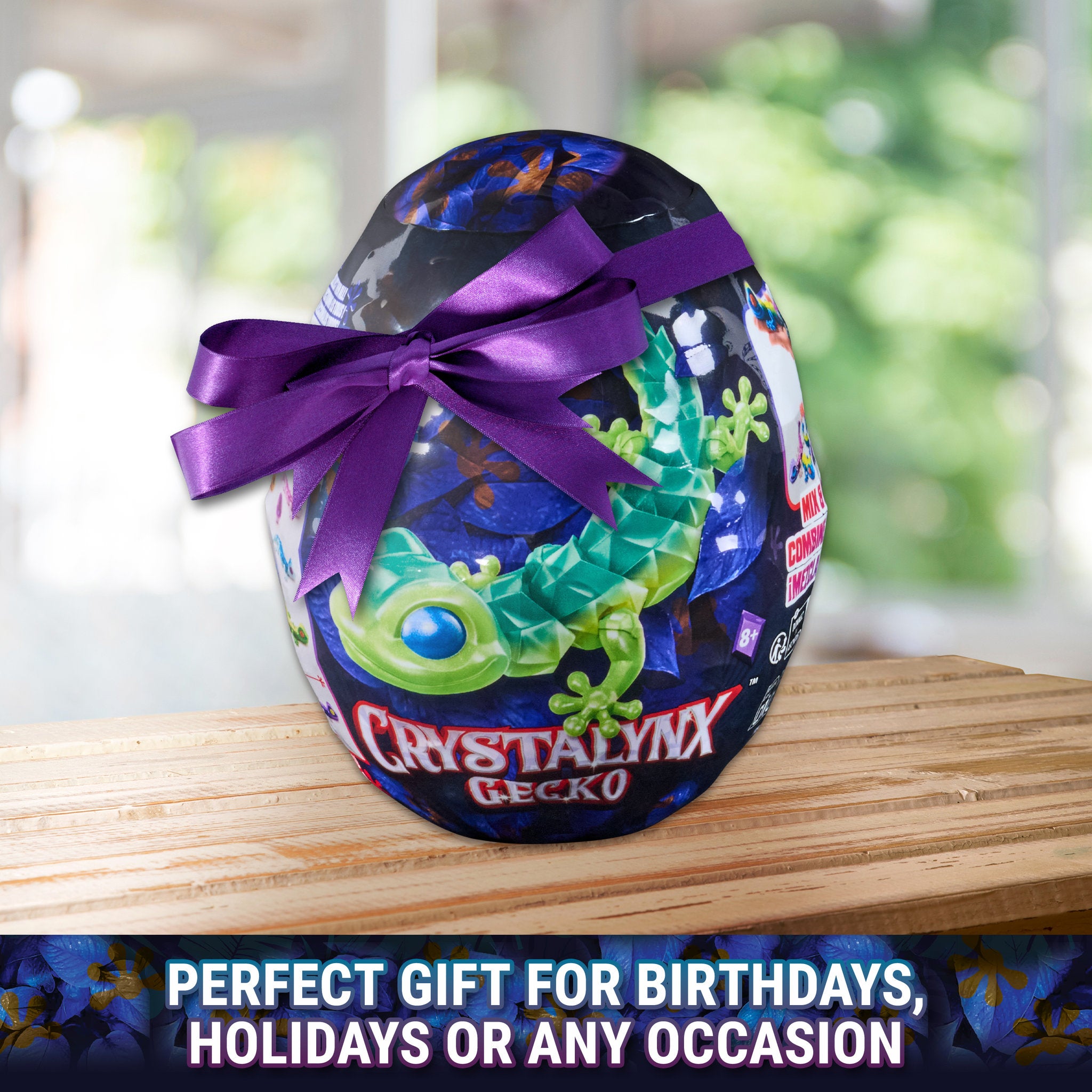 CrystaLynx 12 Inch Gecko Blind Box
