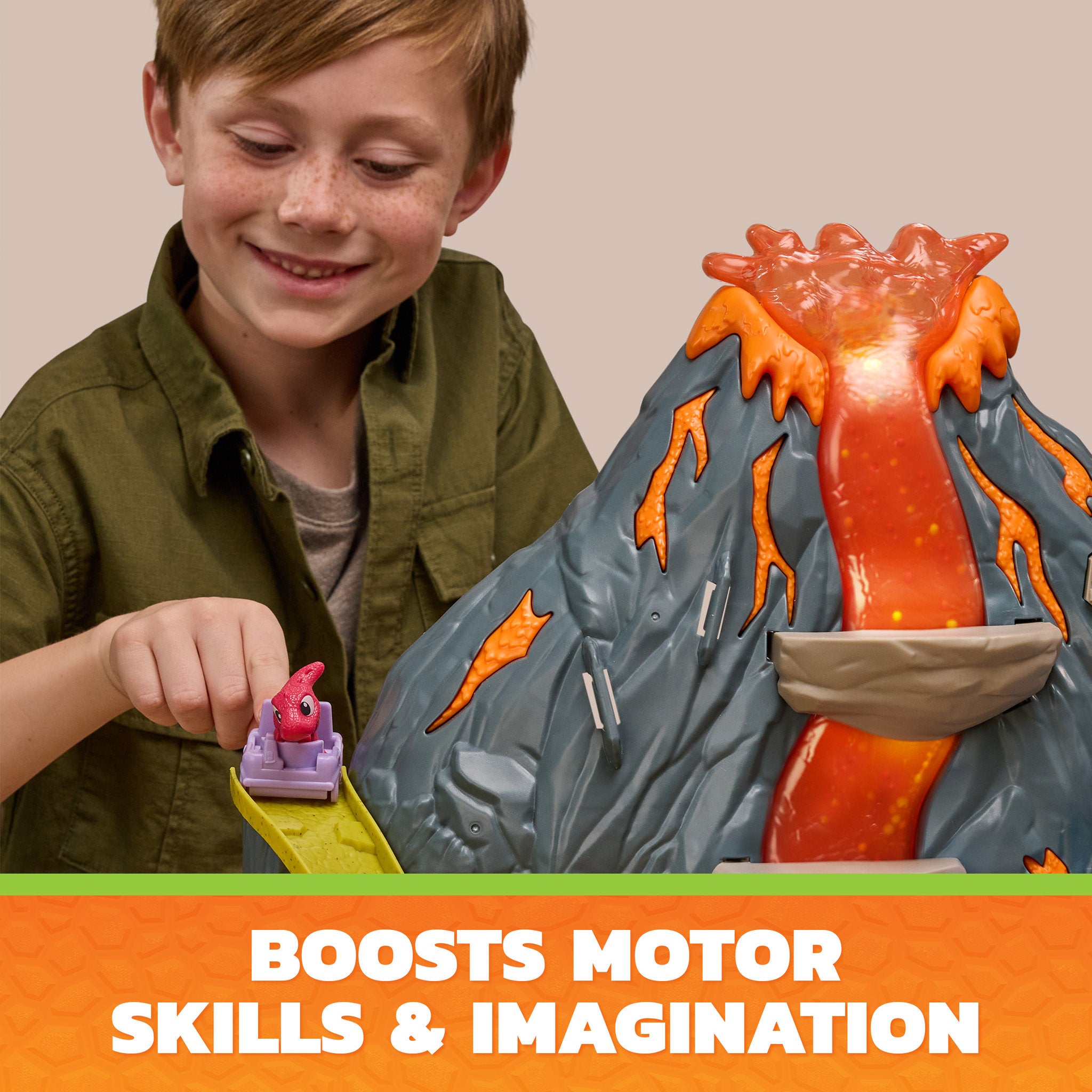PAW Patrol The Dino Movie Super Lava Blast Playset