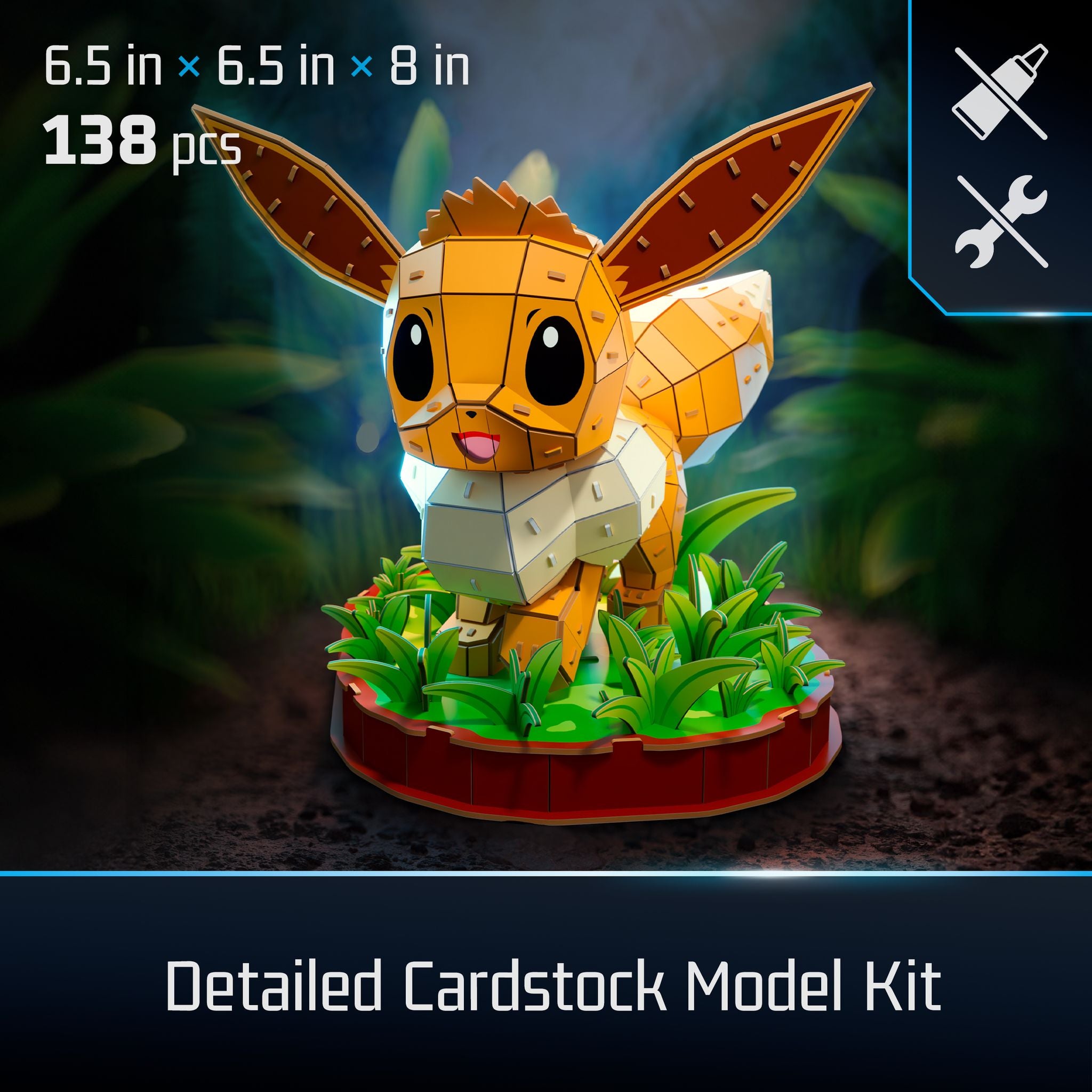 4D Build Pokemon Model Kit - Eevee