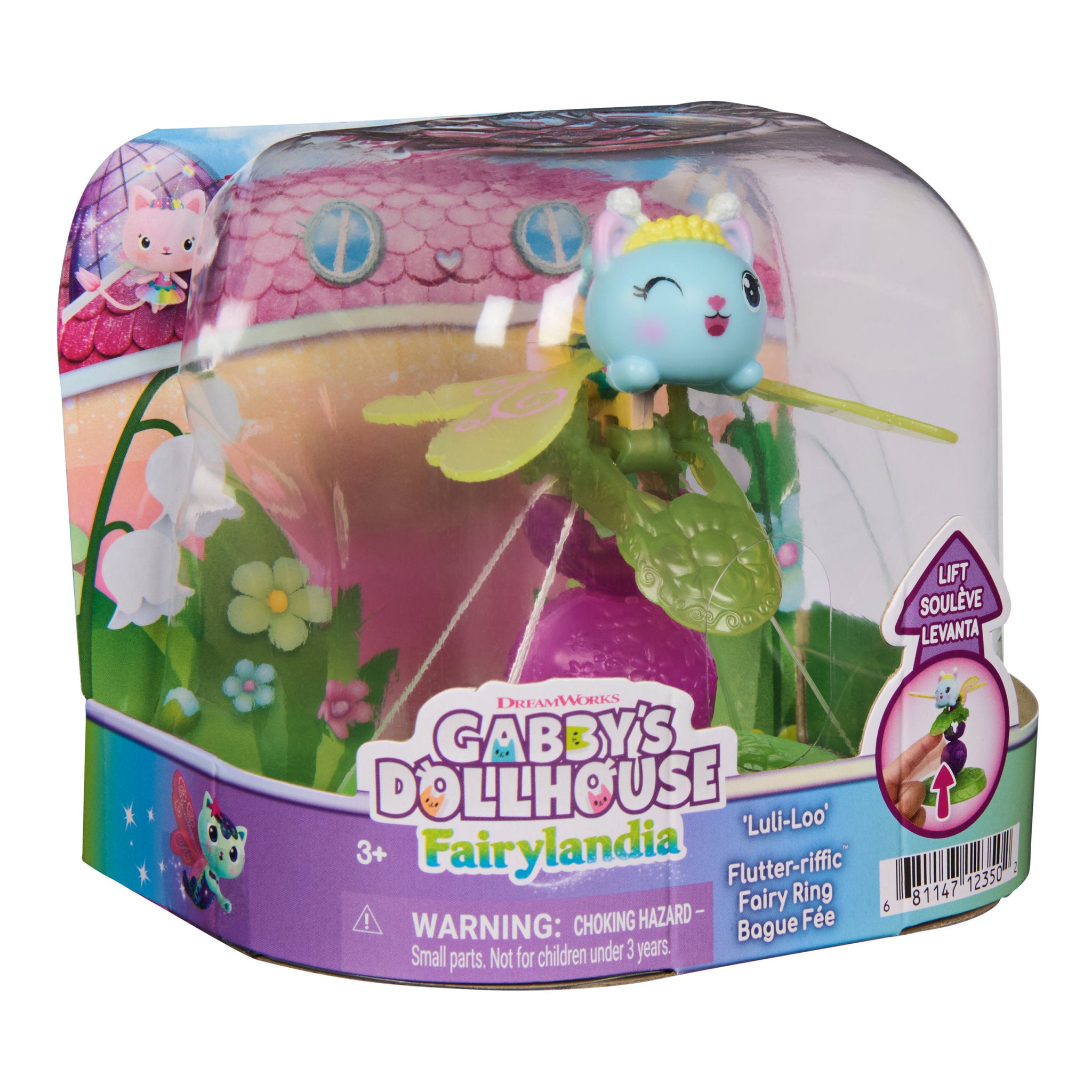 Gabby's Dollhouse Fairylandia Flutter-riffic Fairy Ring - Luliloo