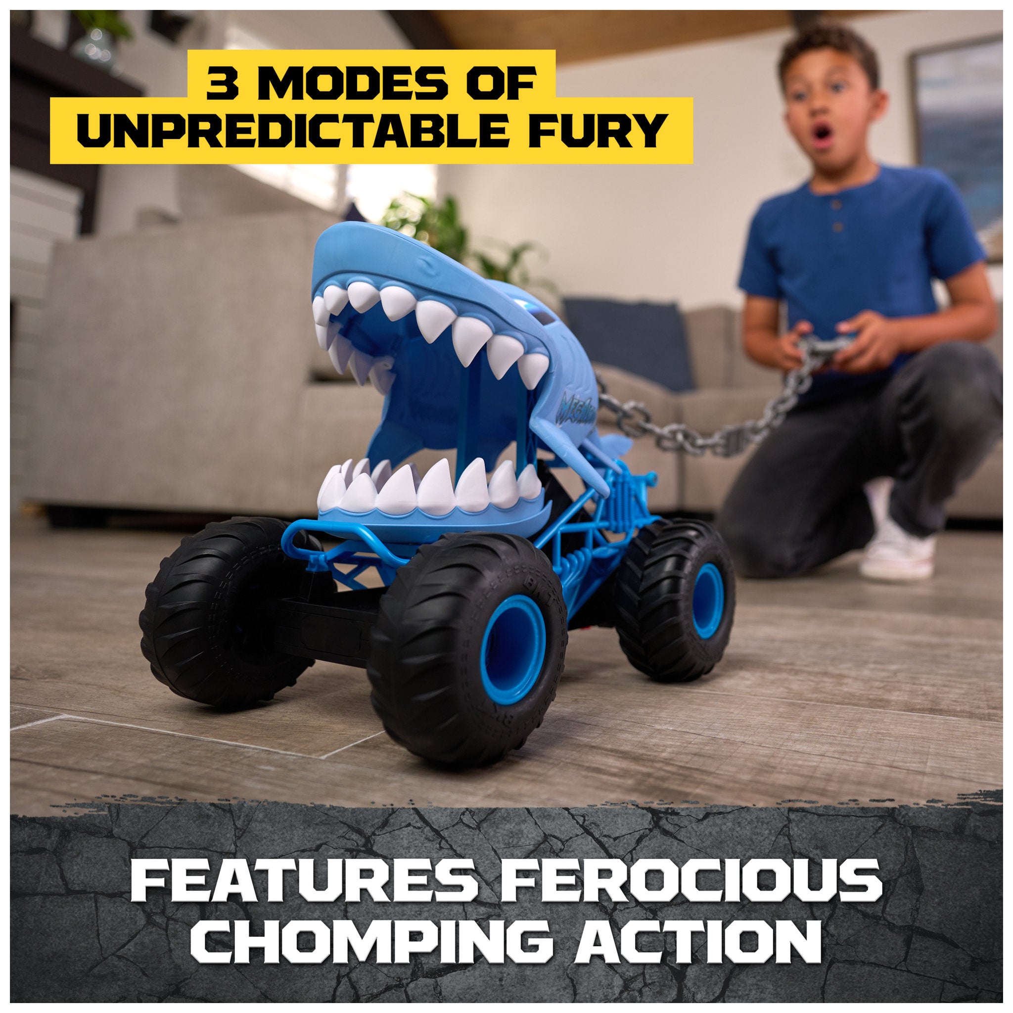 Monster Jam 1:15 RC Chomping Megalodon
