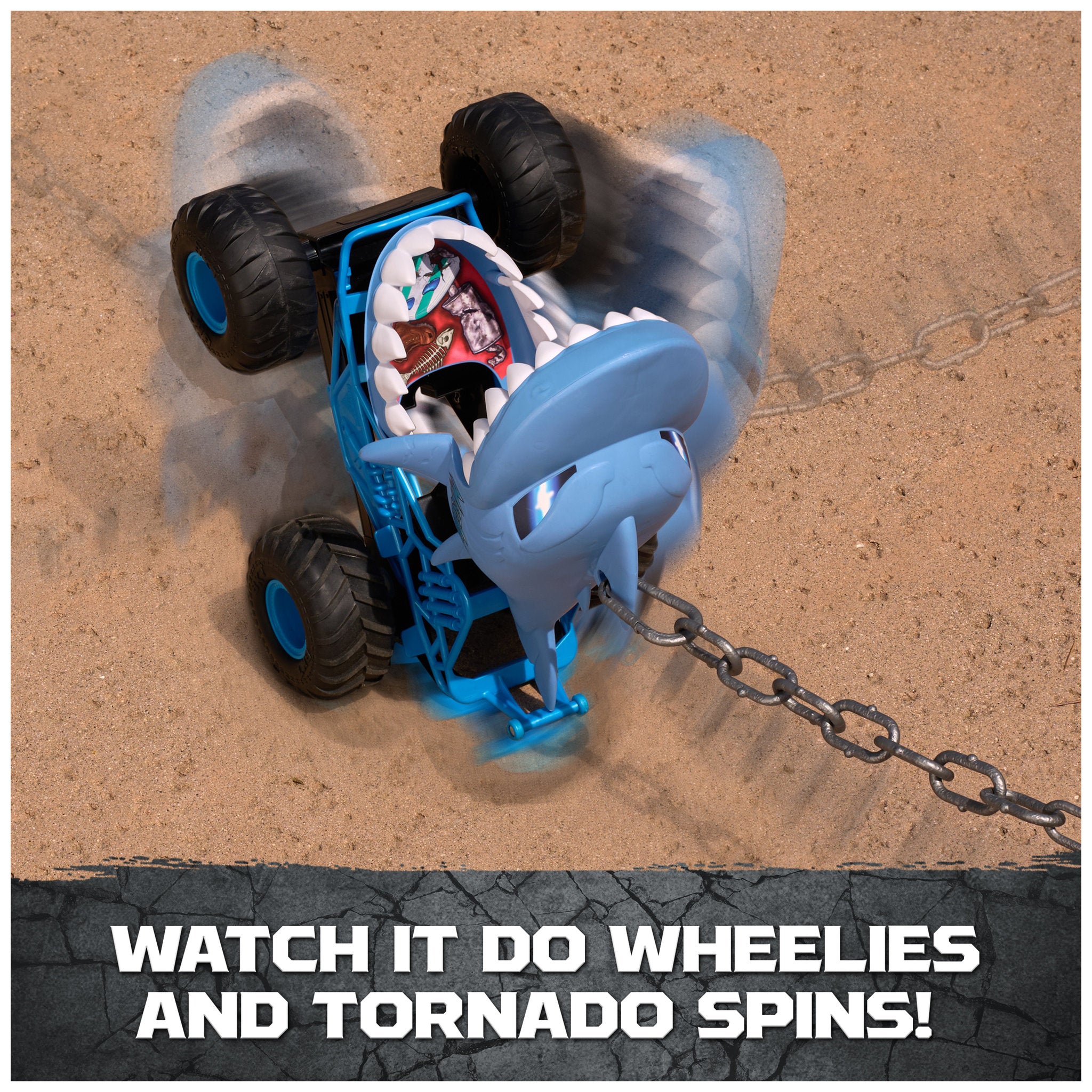 Monster Jam 1:15 RC Chomping Megalodon