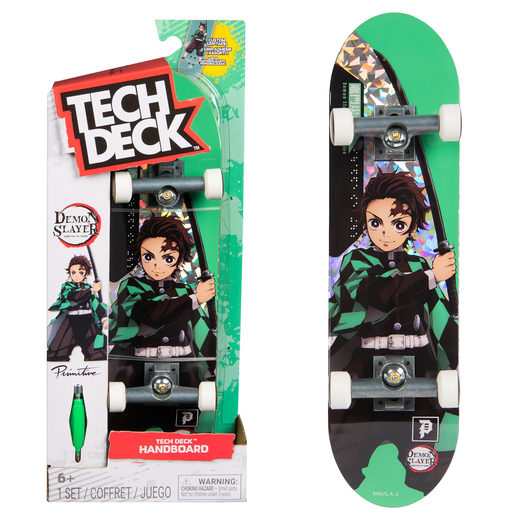 Tech Deck Handboard Demon Slayer Skateboard