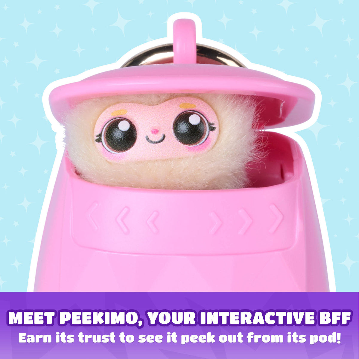 Peekimo Tiny Wearable Interactive Pet - Purple