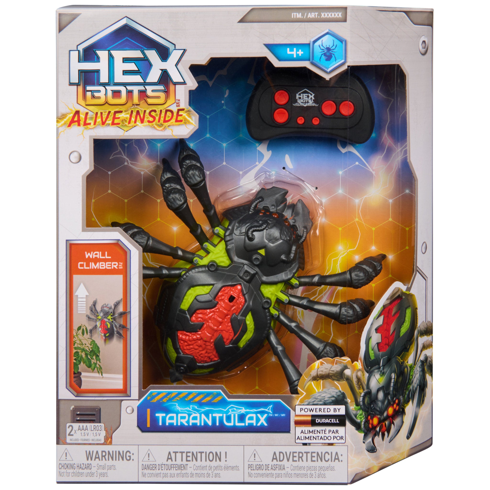 Hex Bots Remote Control Crawling Spider