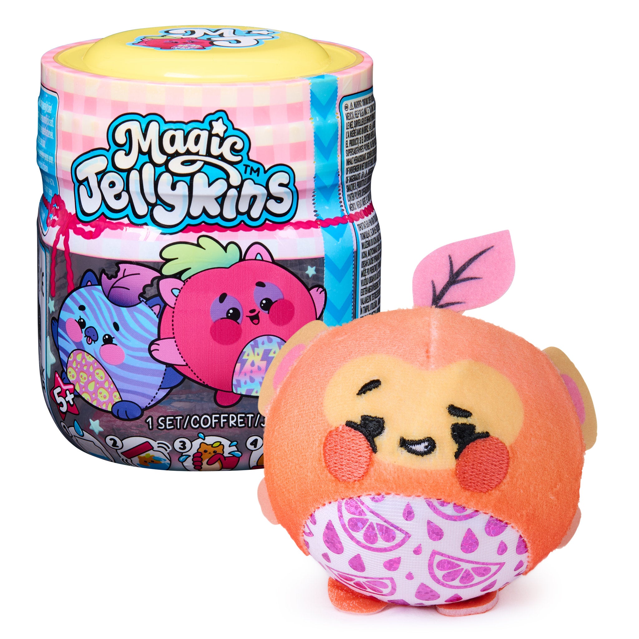 Magic Jellykins 3 Inch Surprise Water Activated Plush in Jar