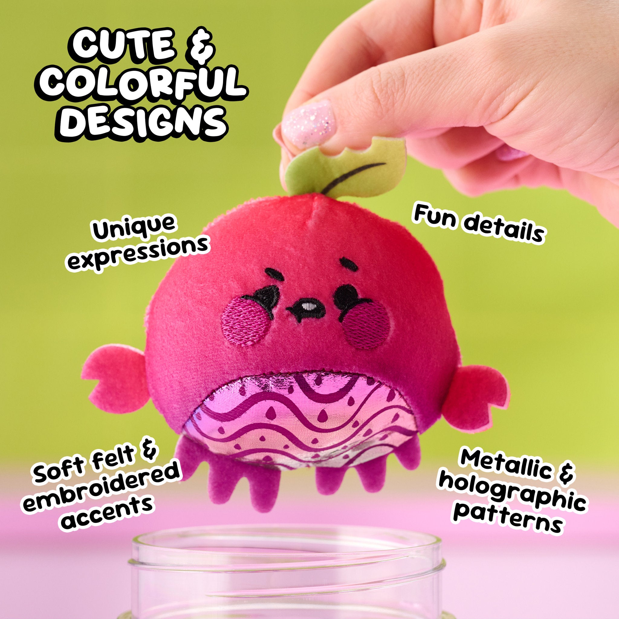 Magic Jellykins 3 Inch Surprise Water Activated Plush in Jar