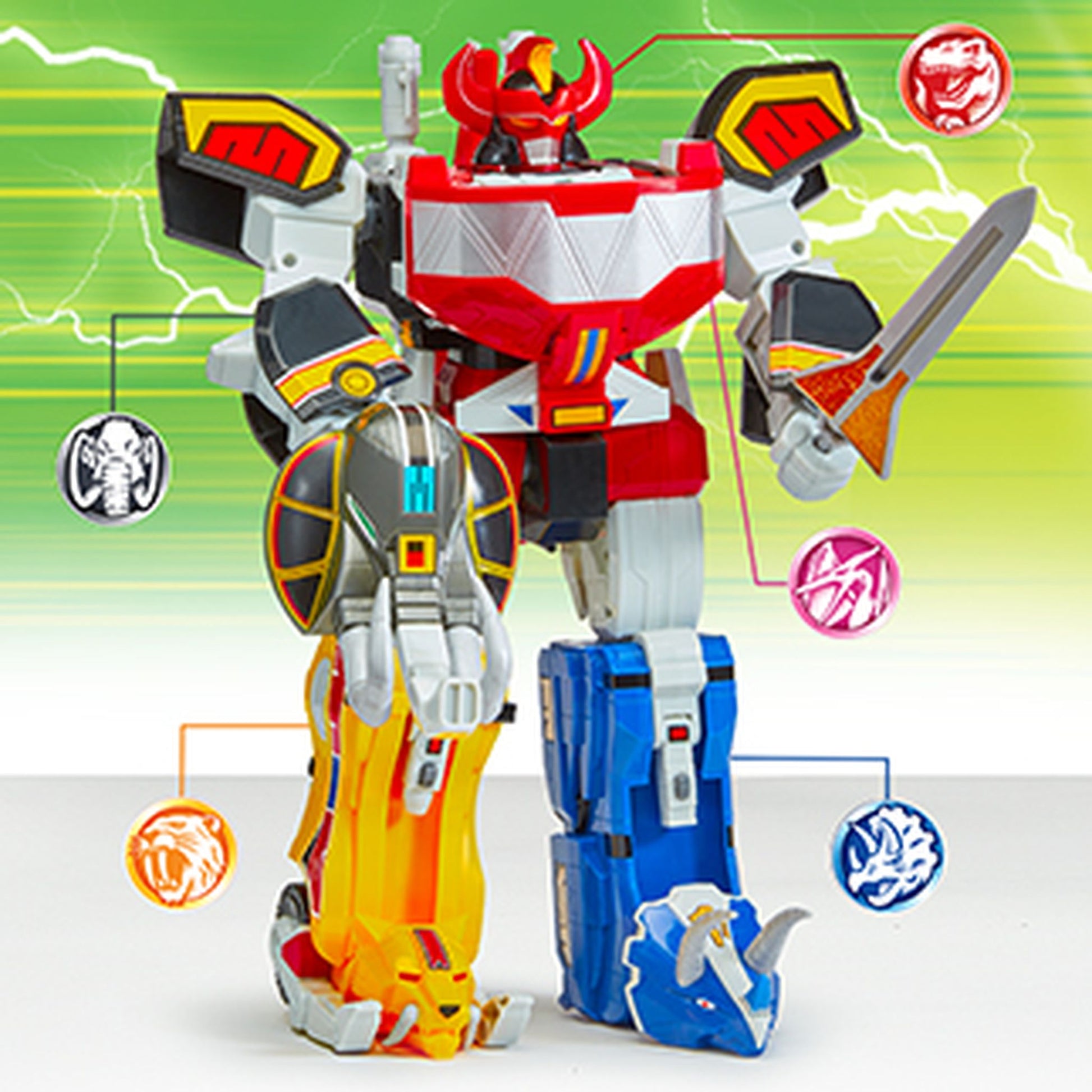Power Rangers Mighty Morphin Combinable Dinozord - Pterodactyl - Toyworld Australia