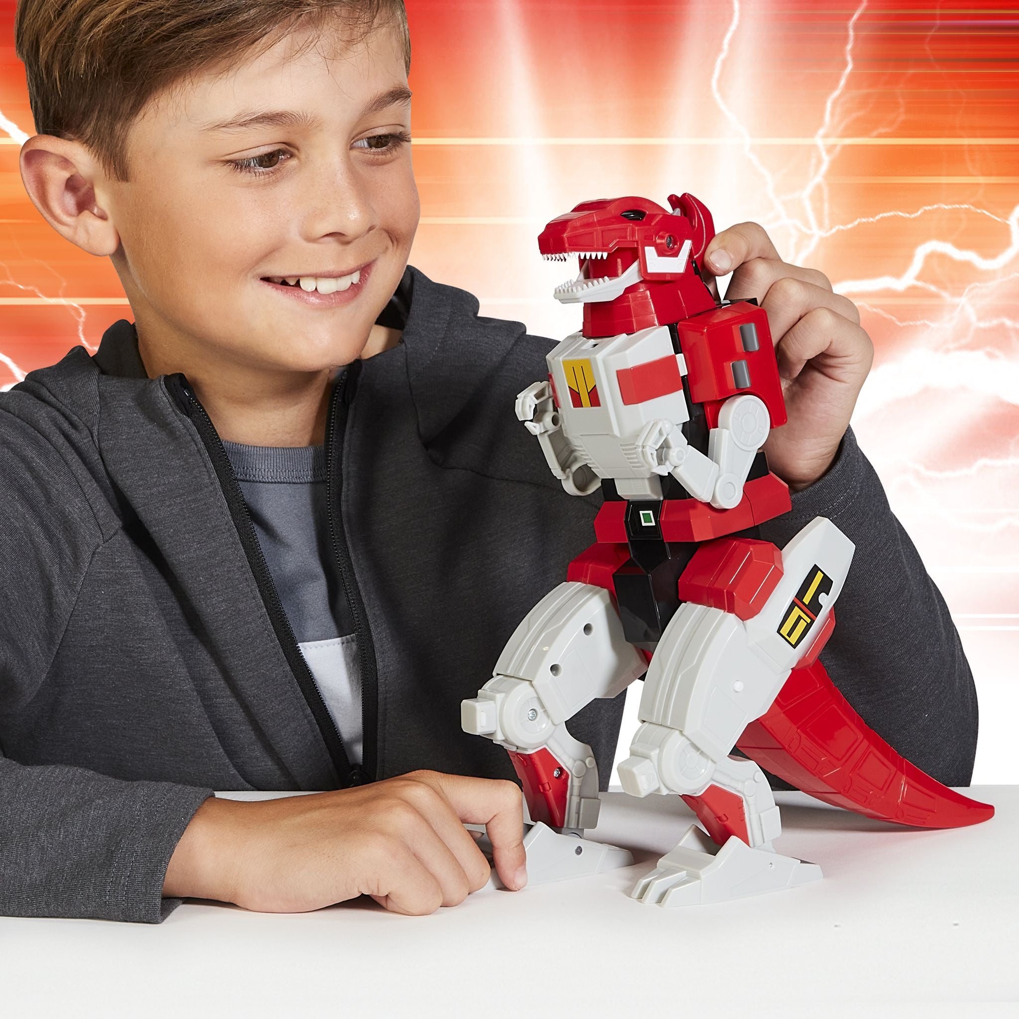 Power Rangers Mighty Morphin Combinable Dinozord -Tyrannosaurus - Toyworld Australia