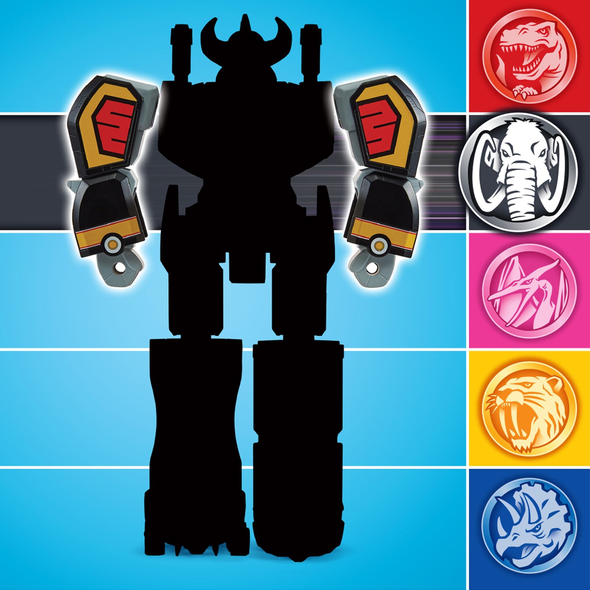 Power Rangers Mighty Morphin Combinable Dinozord - Mastodon - Toyworld Australia