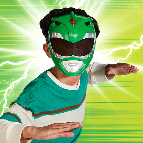 Mighty Morphin Power Rangers Mask - Green Ranger
