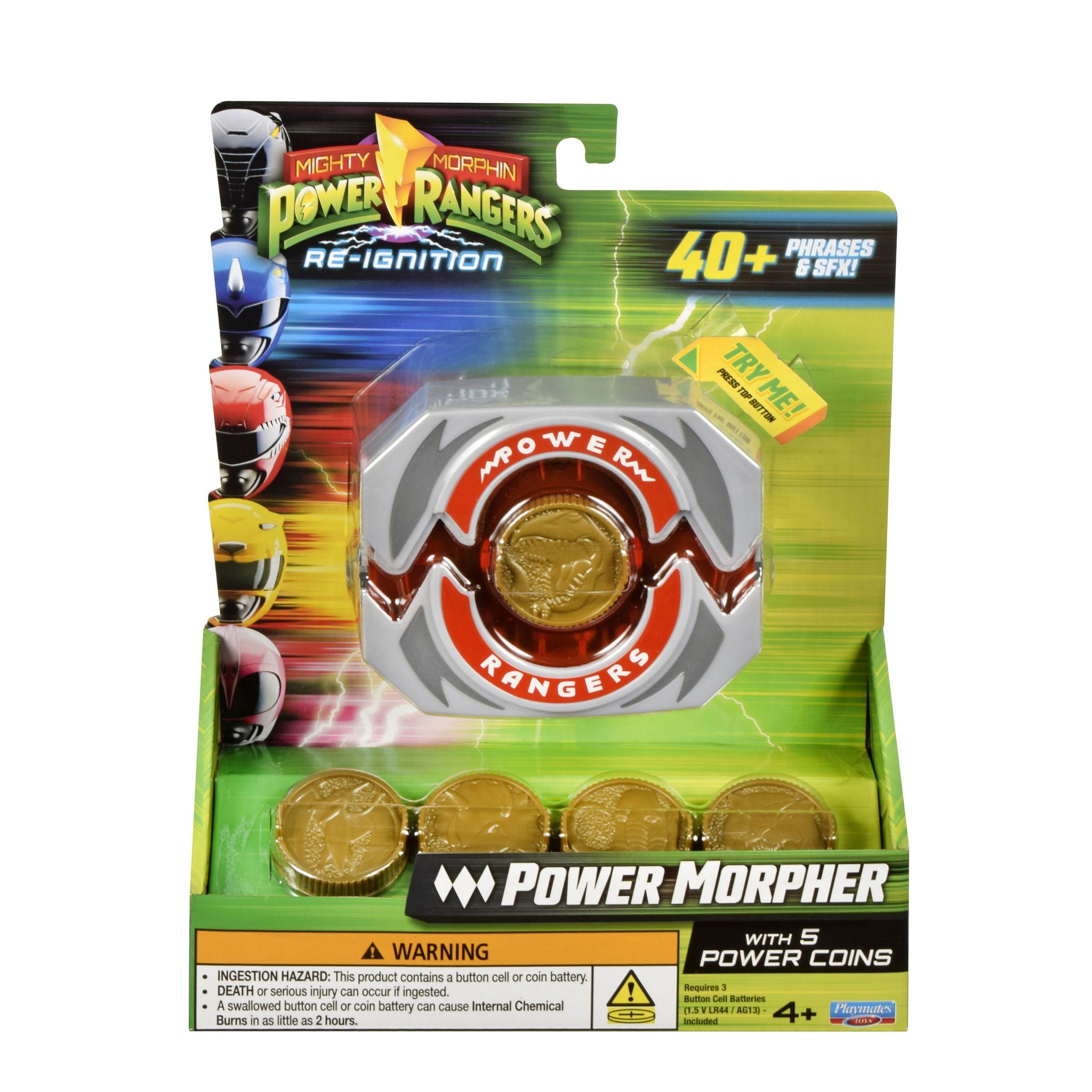 Power Rangers Mighty Morphin Power Morpher Deluxe Buckle